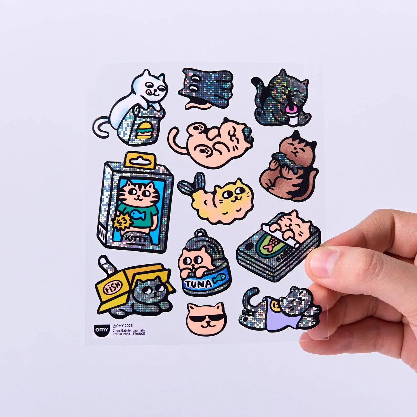 OMY - Holographic Stickers - Game Boy