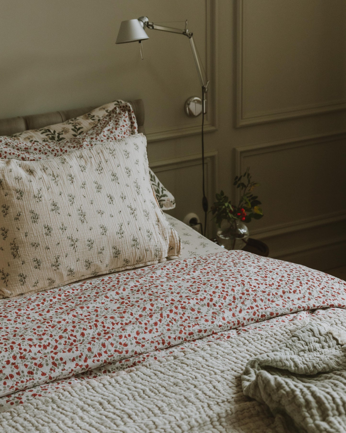Percale Bed Set Single