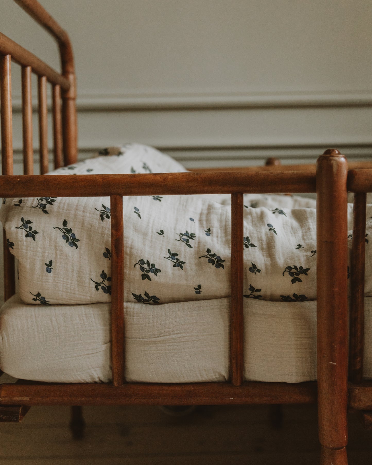 Muslin Fitted Sheet Junior
