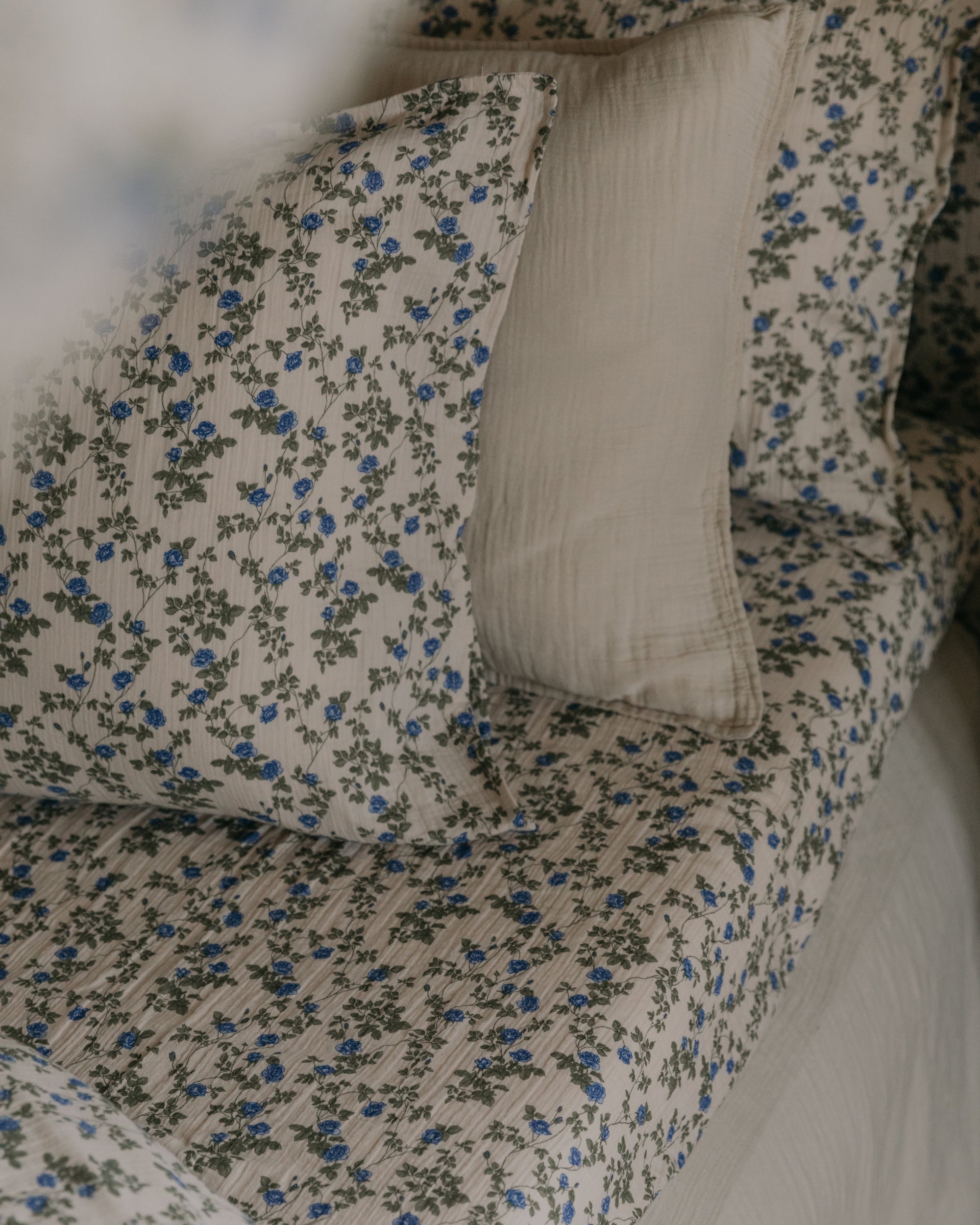 Muslin Dra-På-Lakan Junior