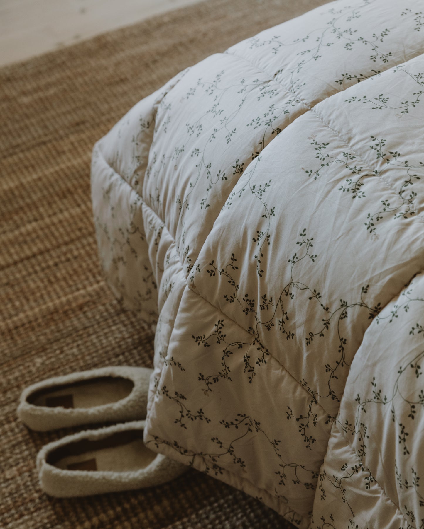 Percale Bed Cover Single