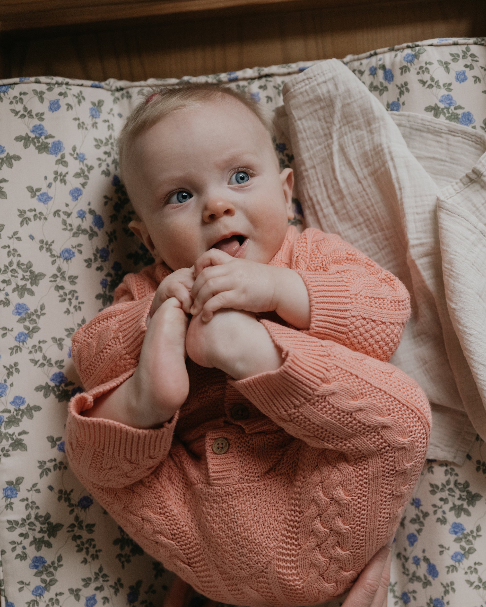 Cable Knitted Onesie