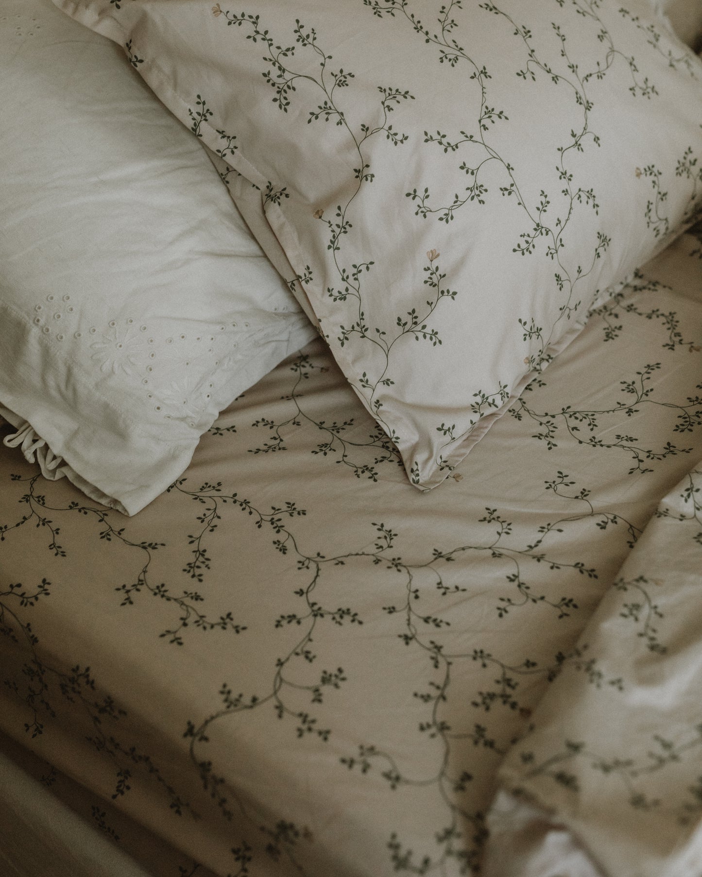 Percale Fitted Sheet Double