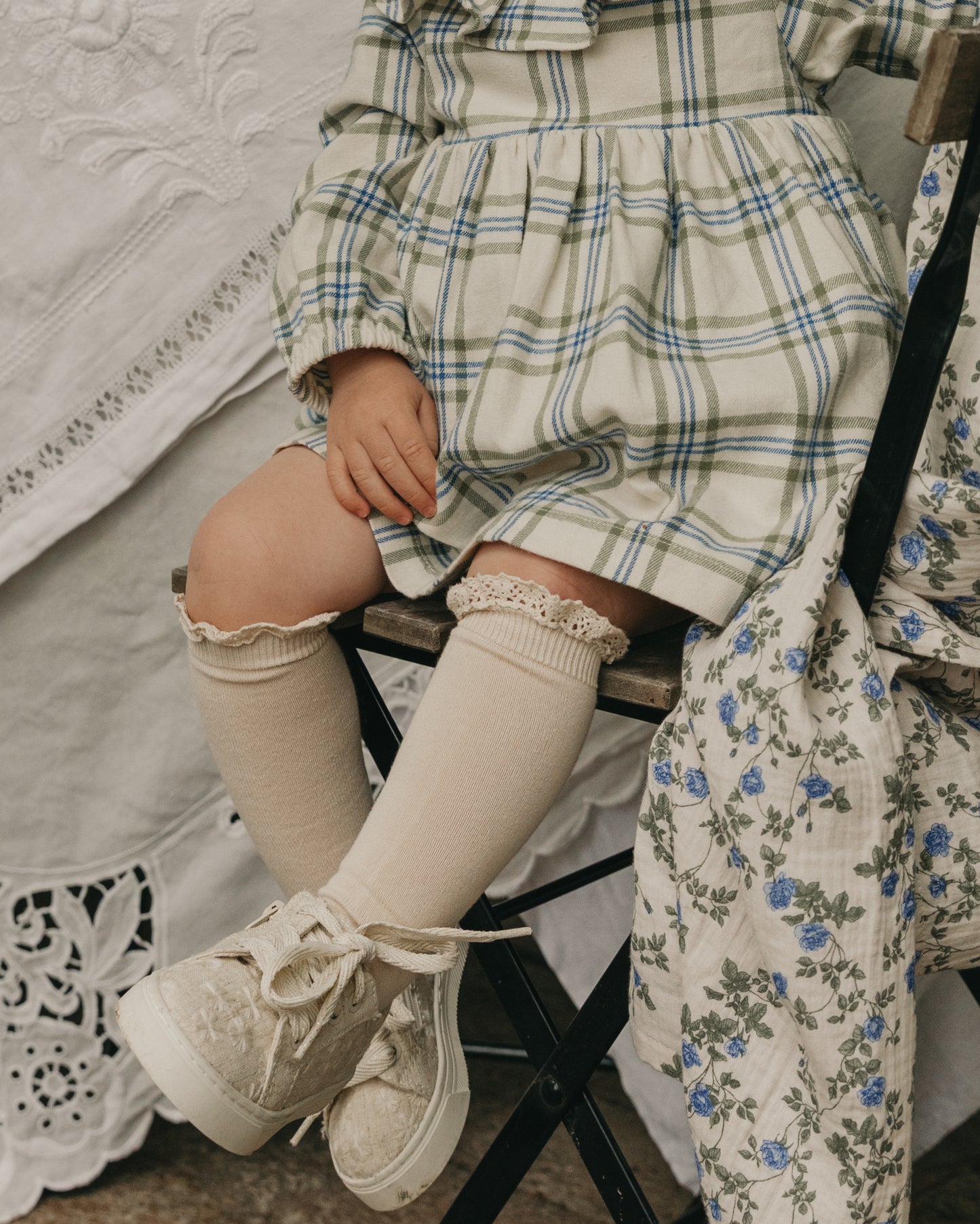 Flannel Romper dress