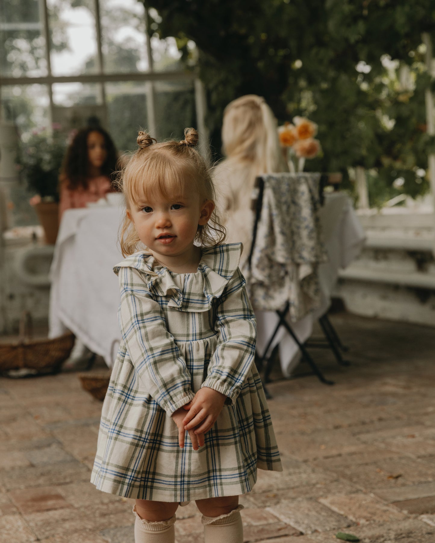 Flannel Romper dress