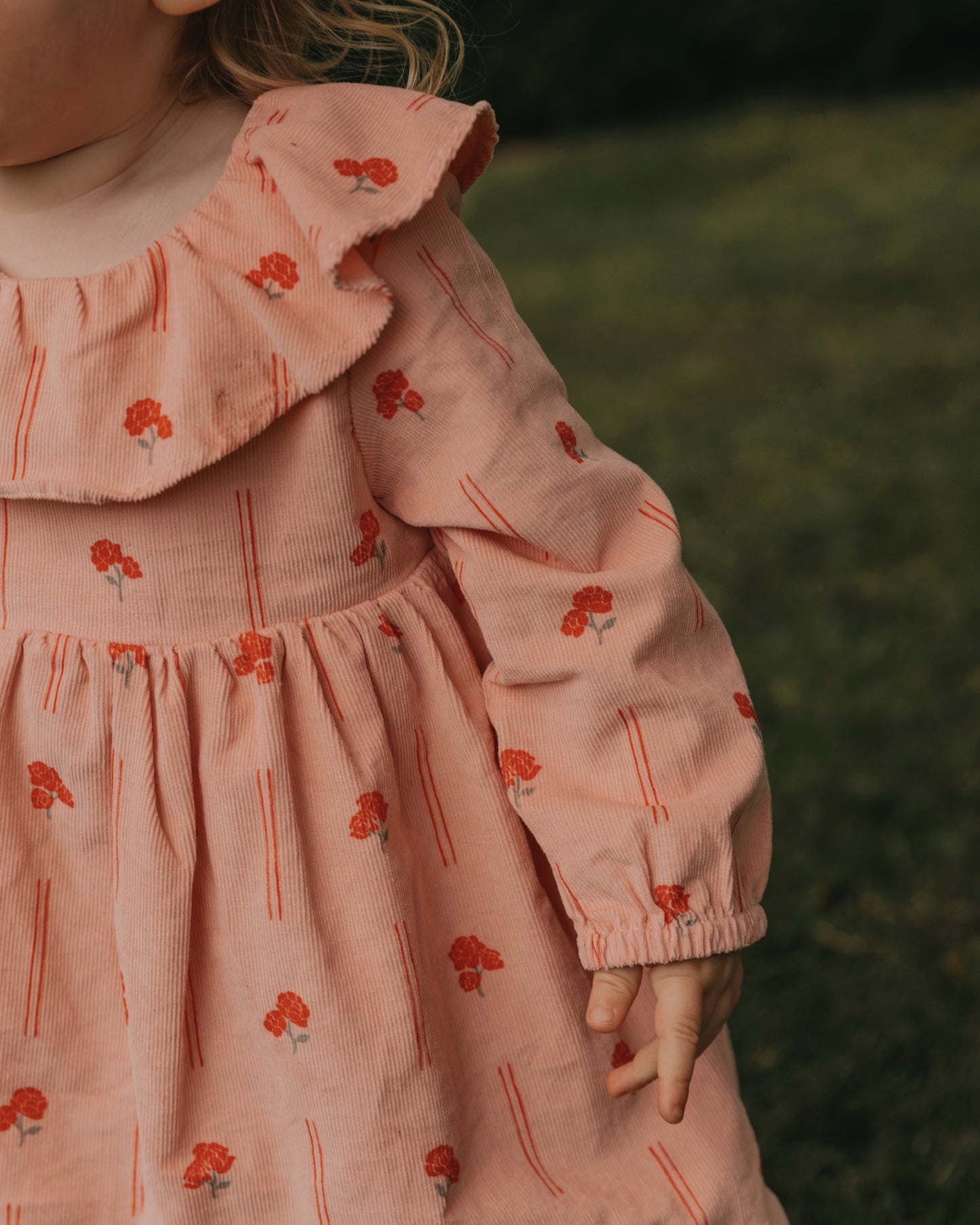 Micro Corduroy Romper Dress Baby