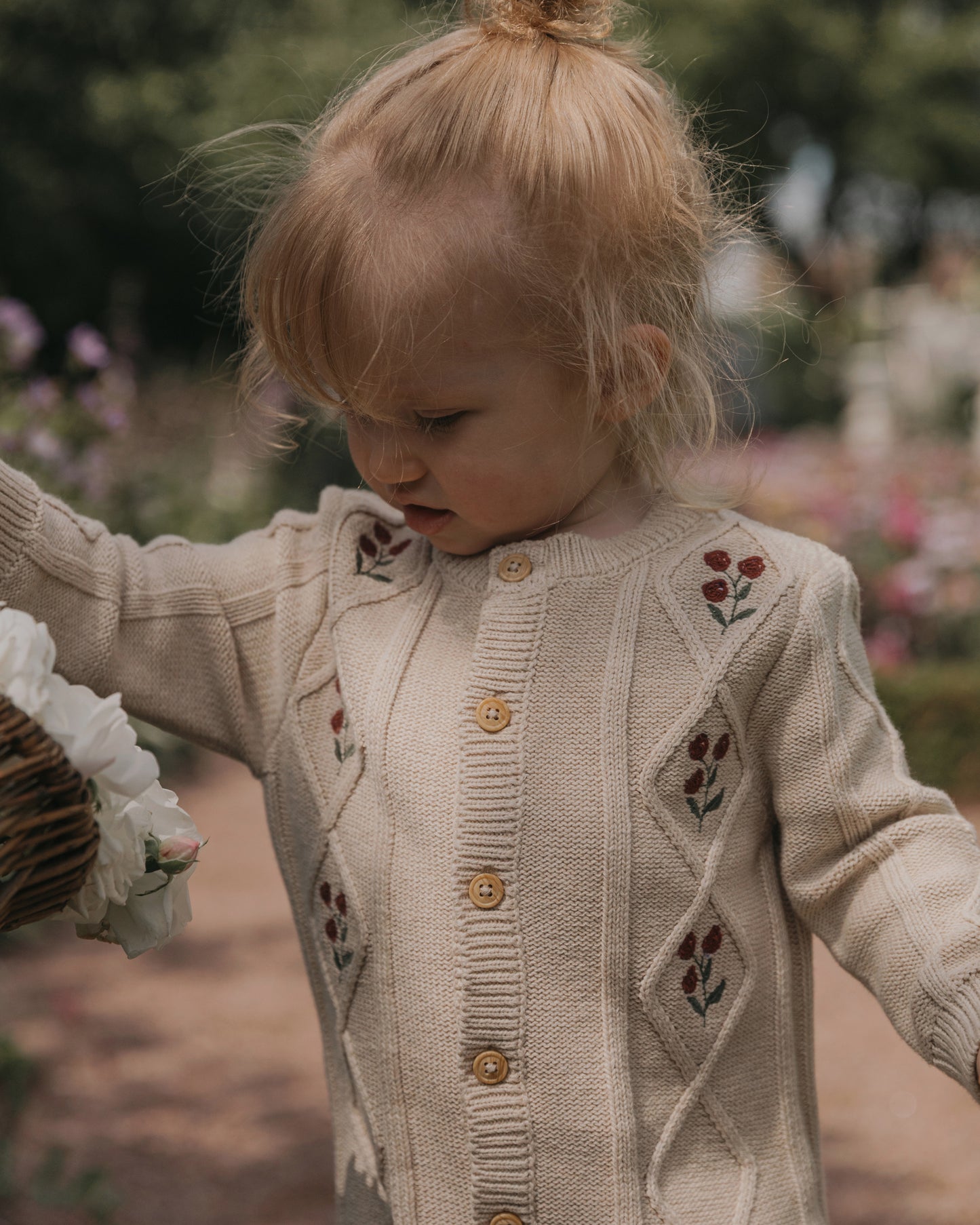 Embroidery Knitted Onesie