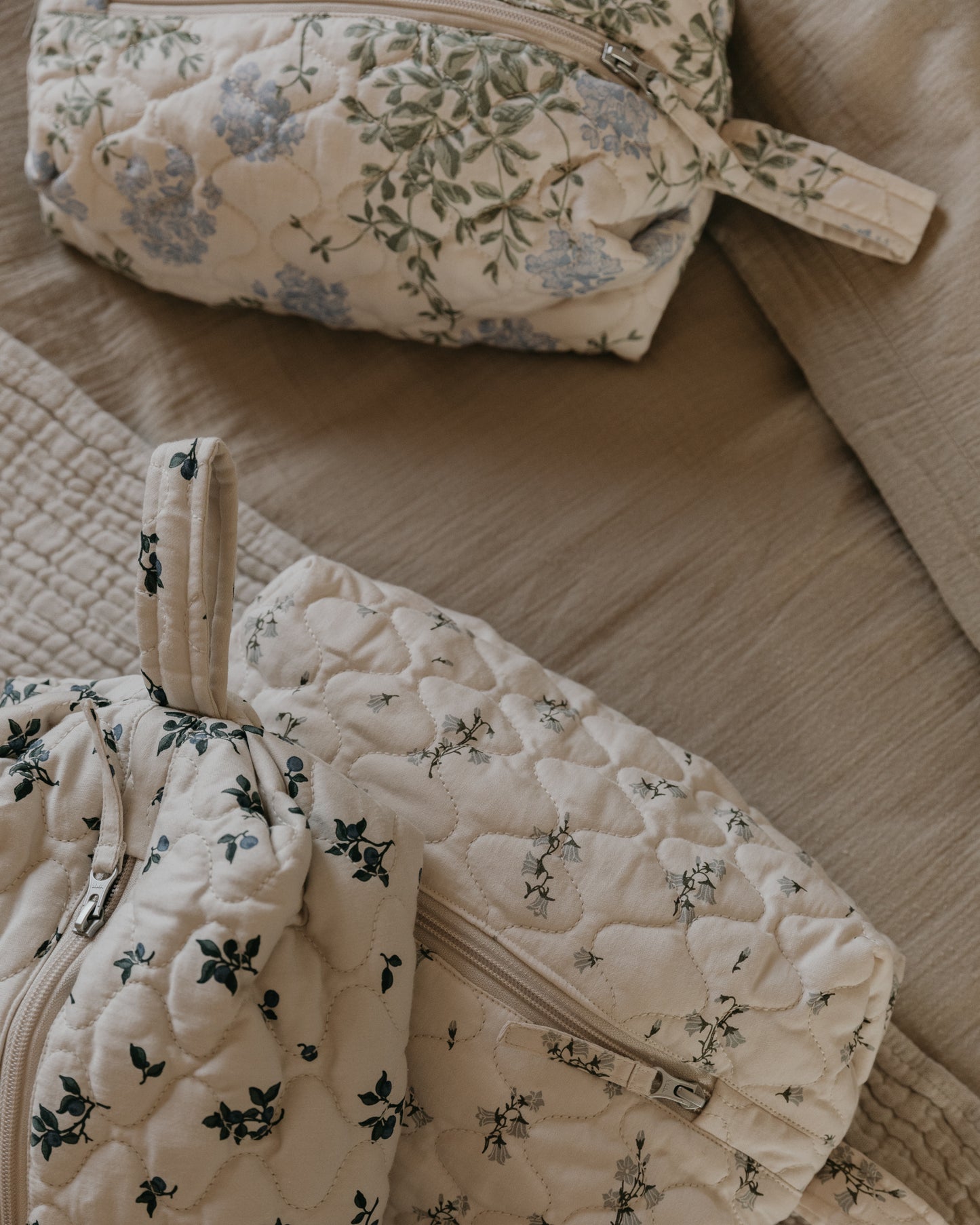 Quilted Toiletry Bag