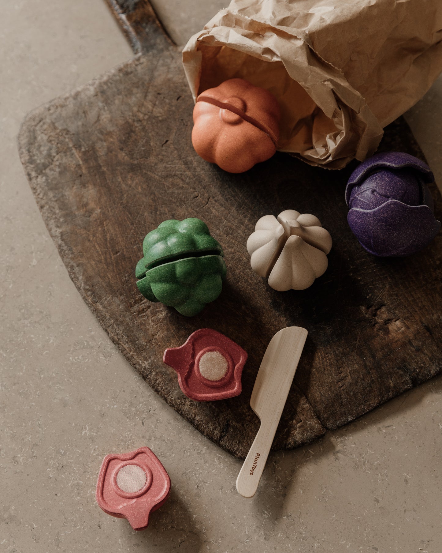 5 Colors Veggie Set