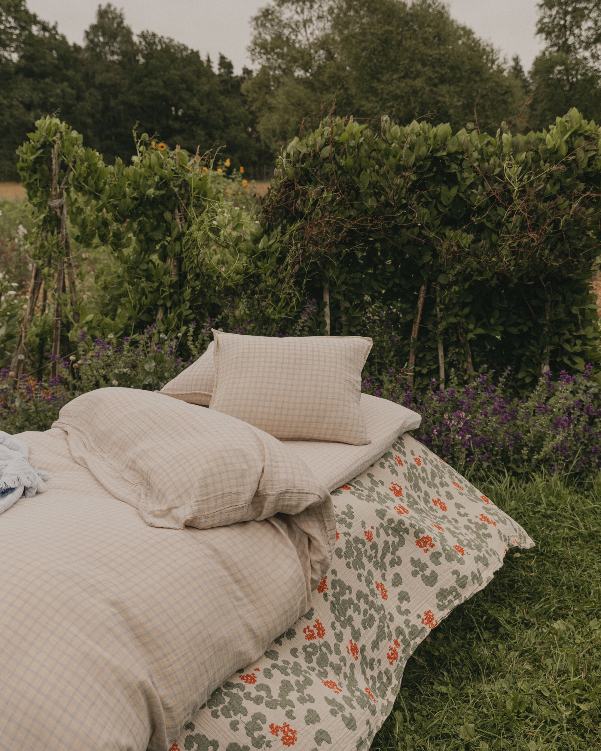 Muslin Duvet Cover Double