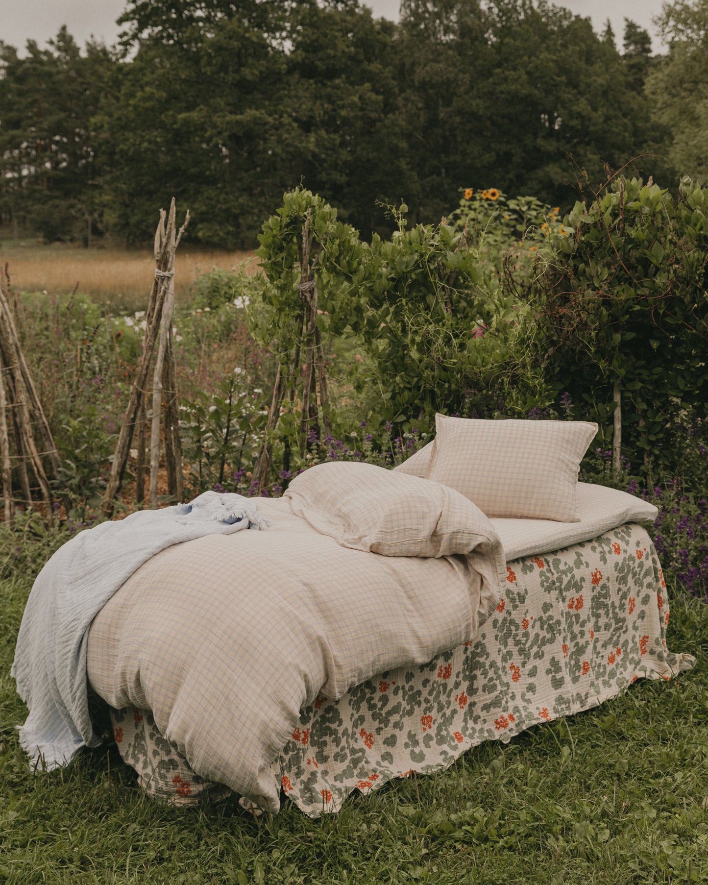 Muslin Bed Skirt