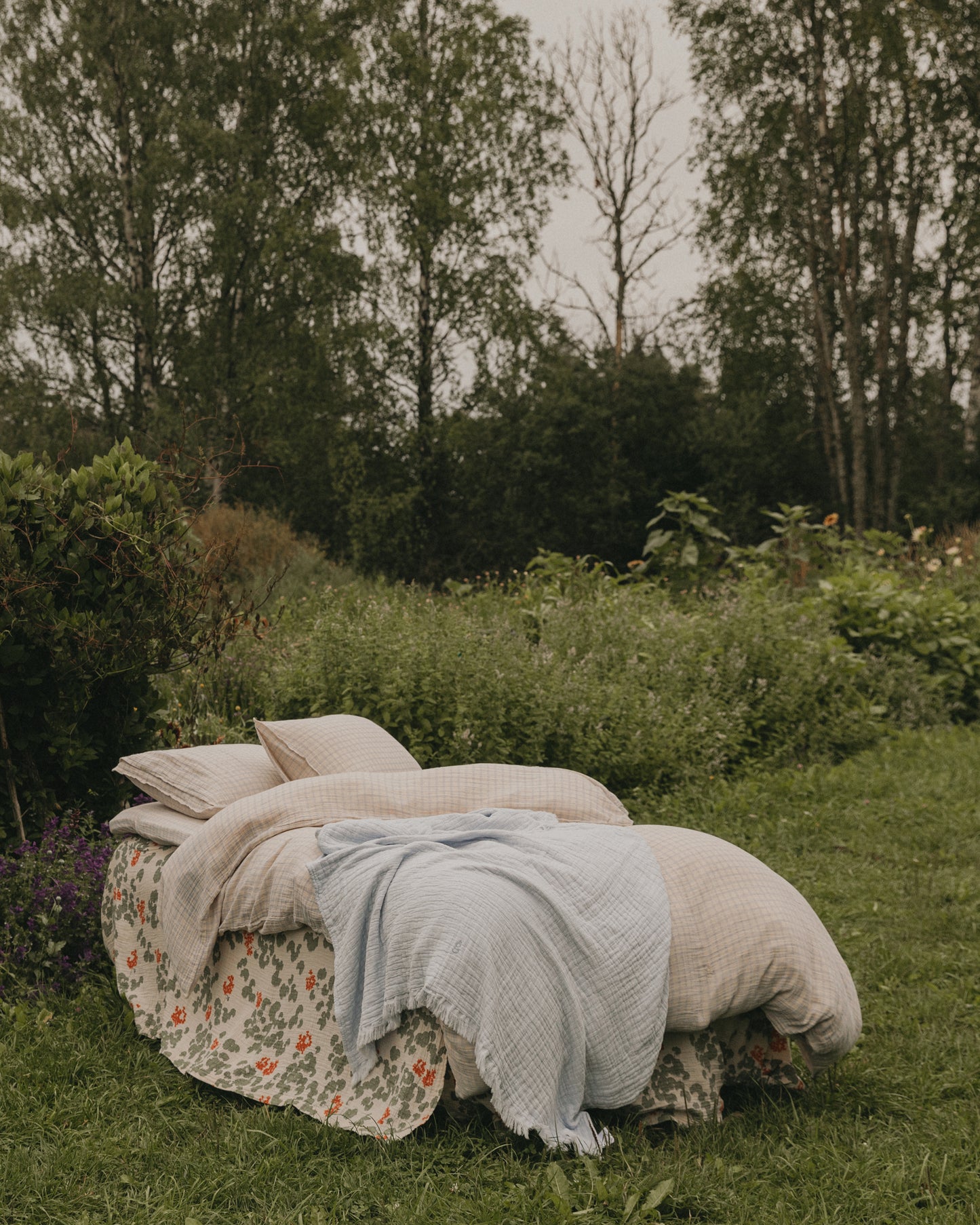 Muslin Duvet Cover Double