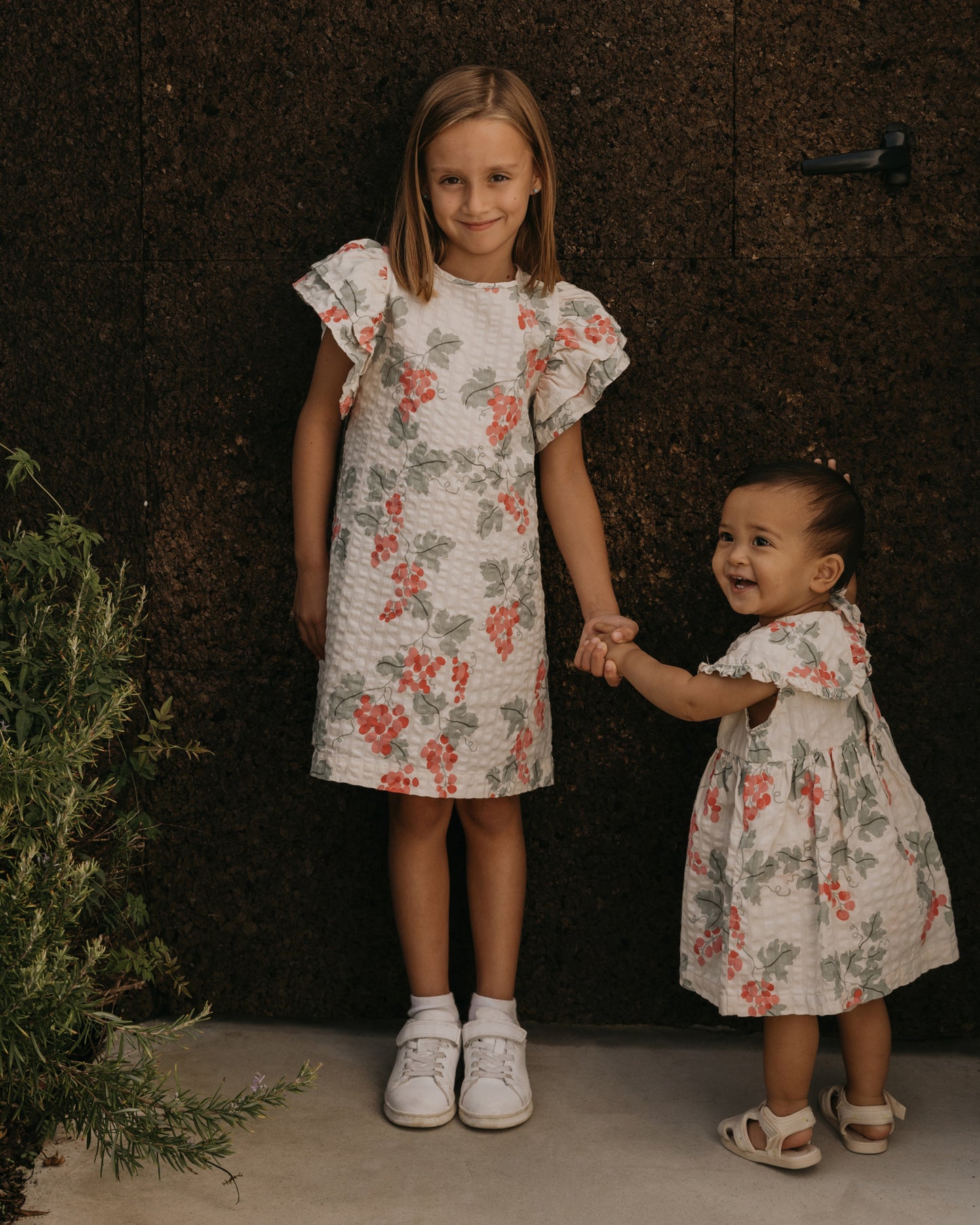 Seersucker Collar Romper Dress