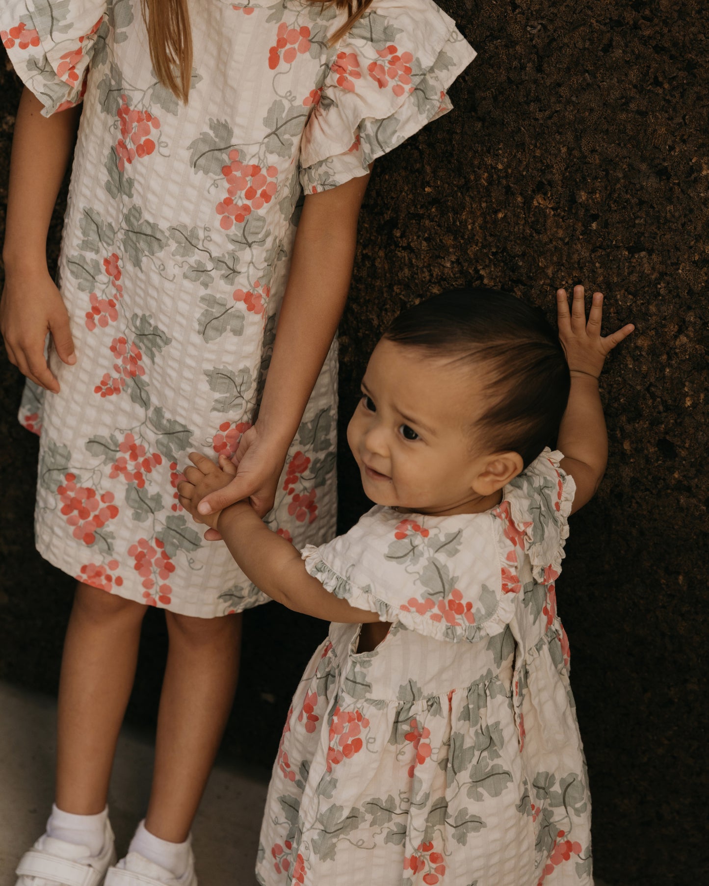 Seersucker Collar Romper Dress