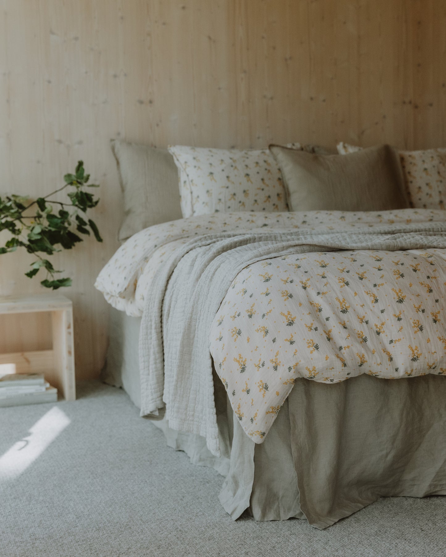 Muslin Duvet Cover Double