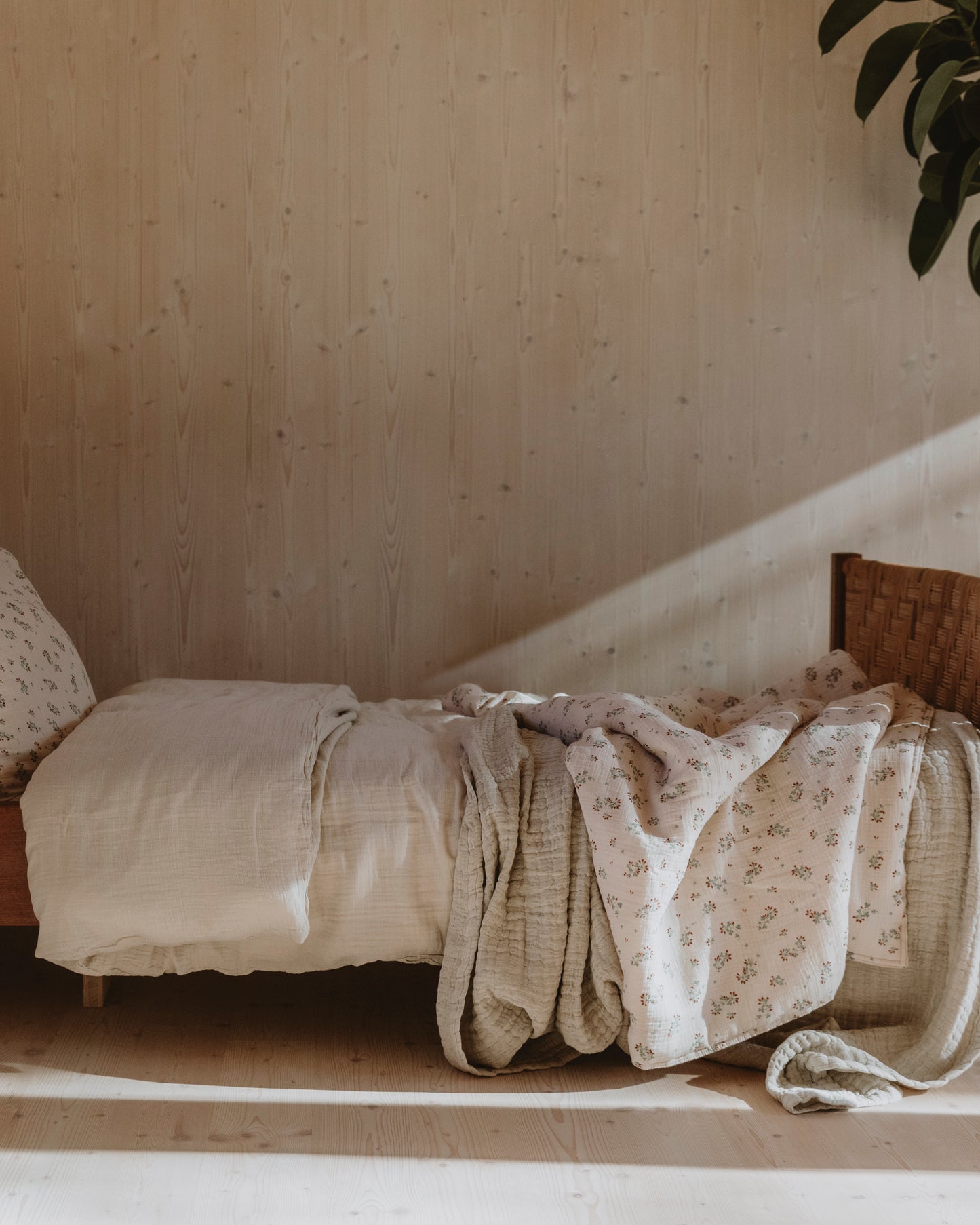 Muslin Bed Set Single