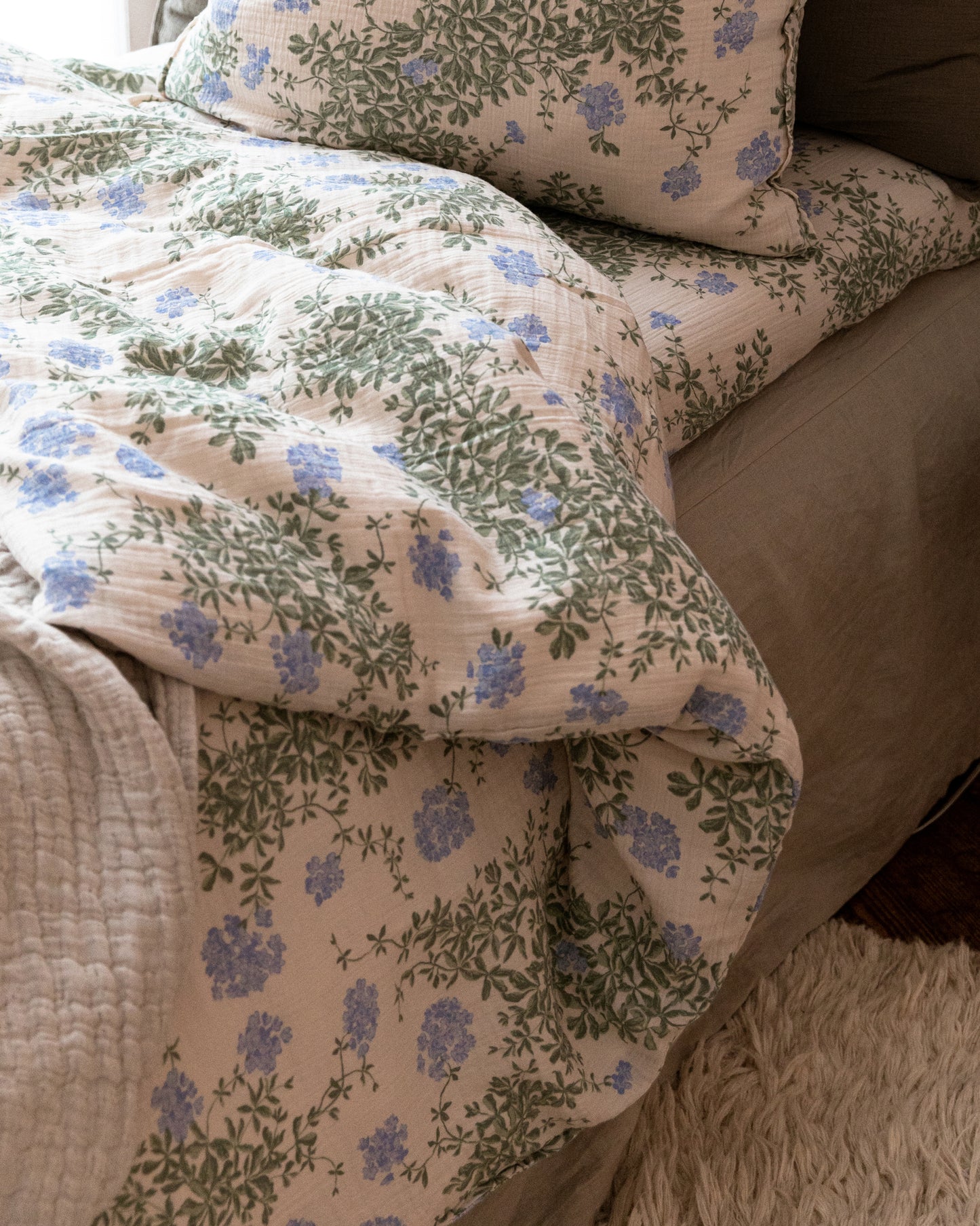 Muslin Duvet Cover Double