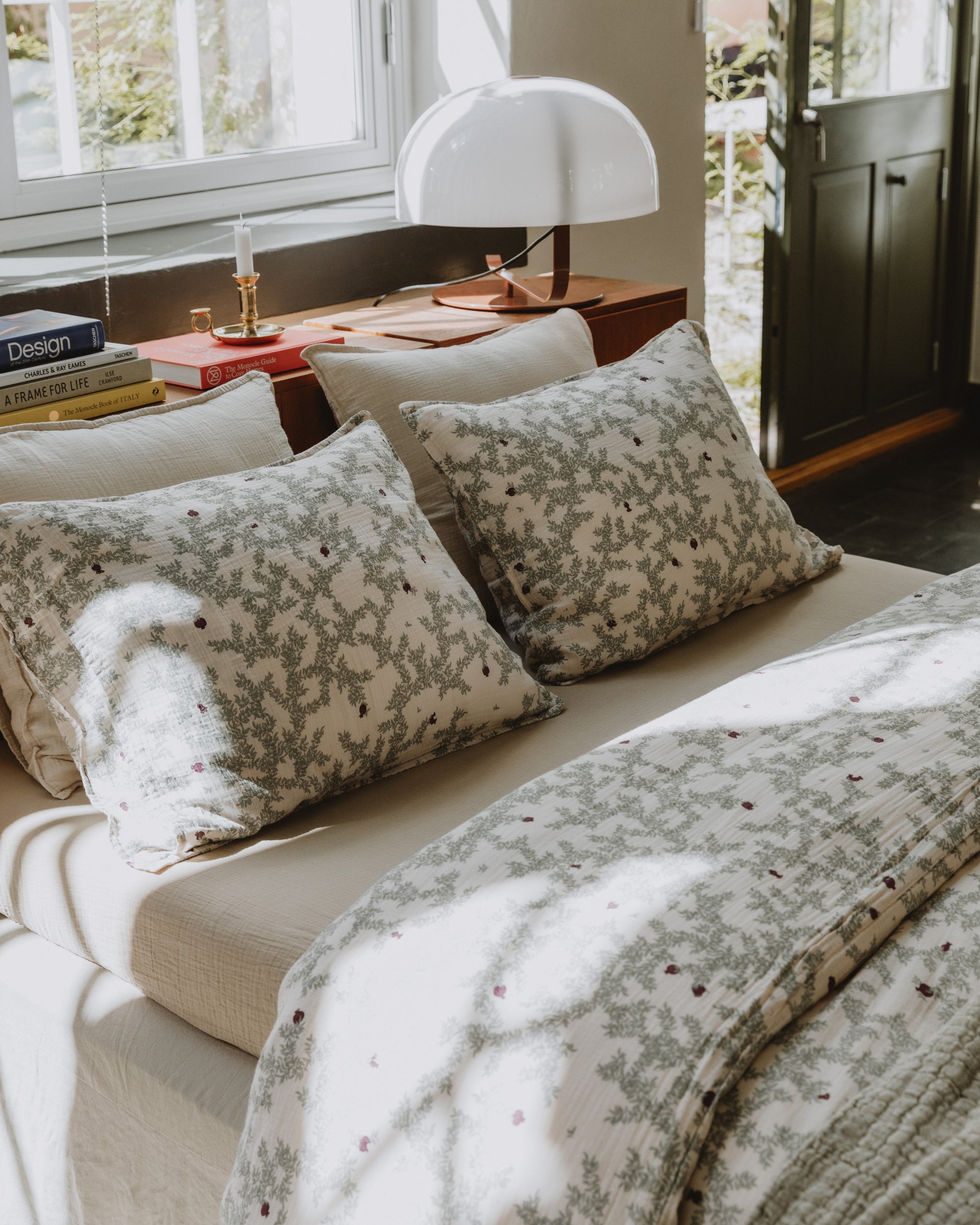 Muslin Dra-På-Lakan Dubbel