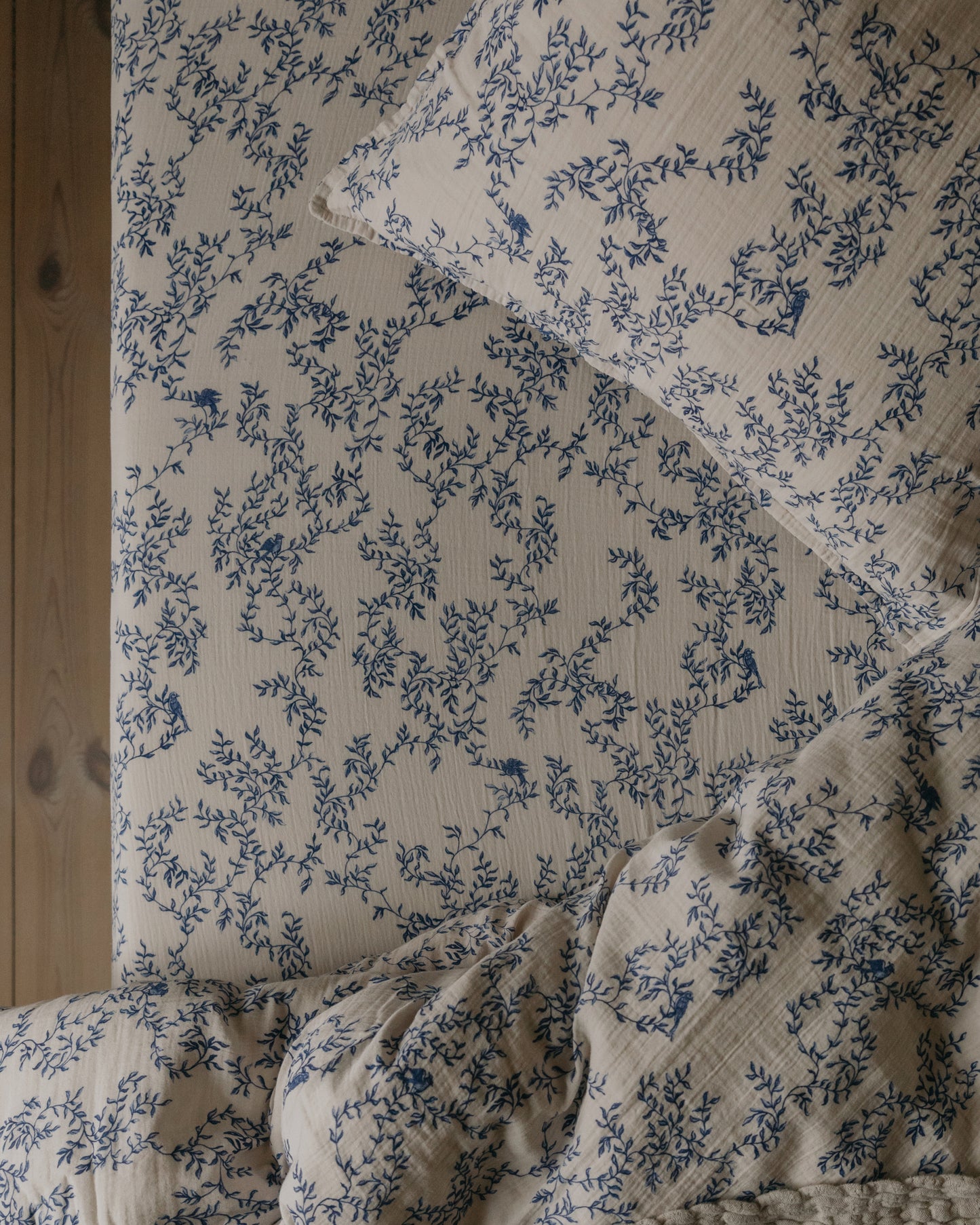 Muslin Fitted Sheet Junior