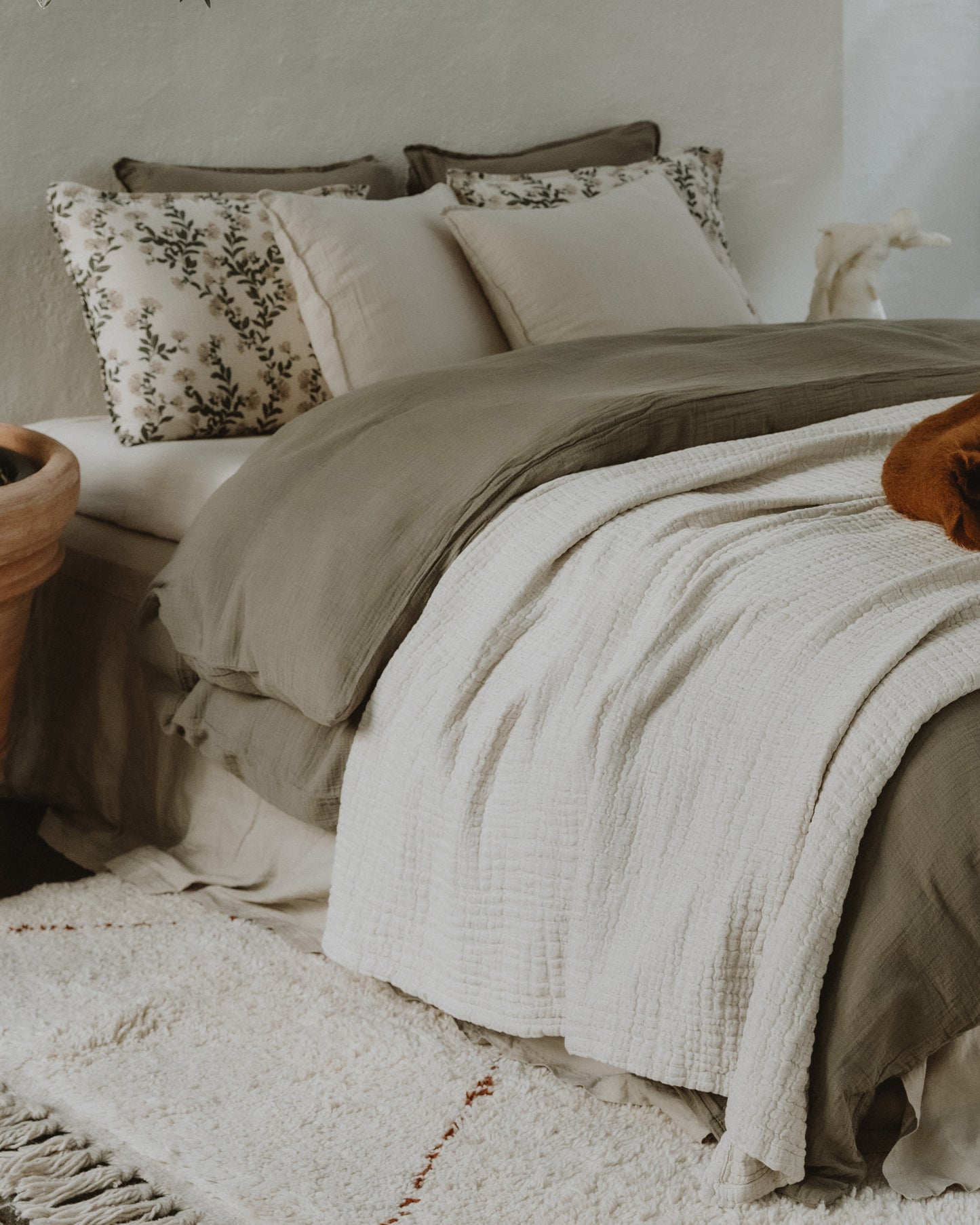 Muslin Bed Set Single