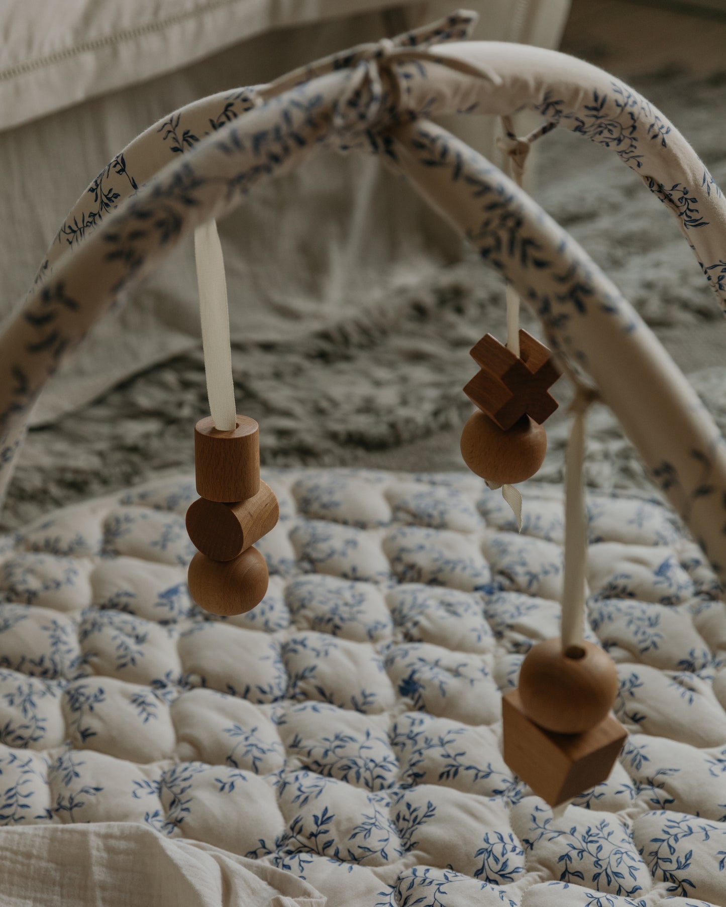 Satin Quilted Activity Playmat