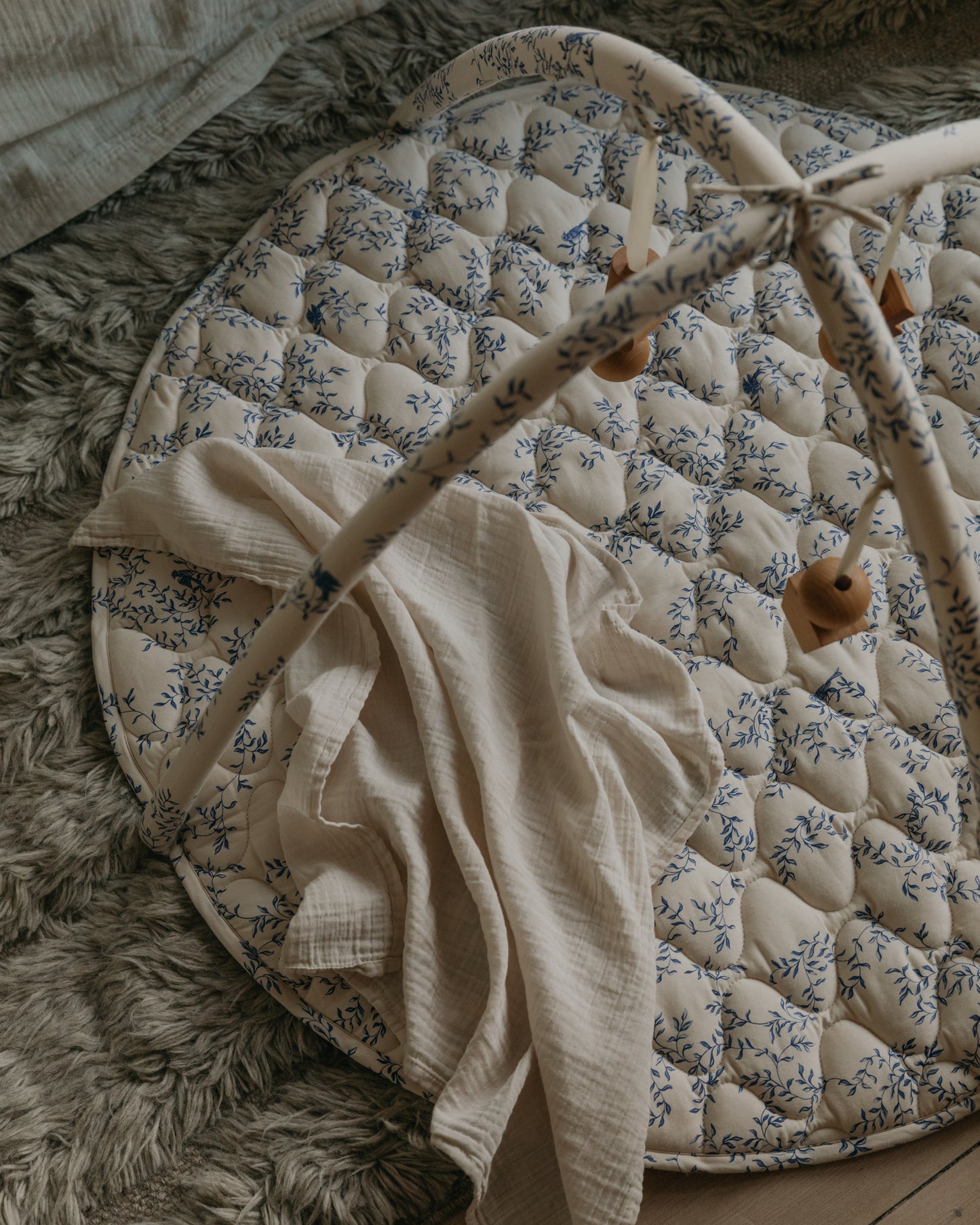 Satin Quilted Activity Playmat