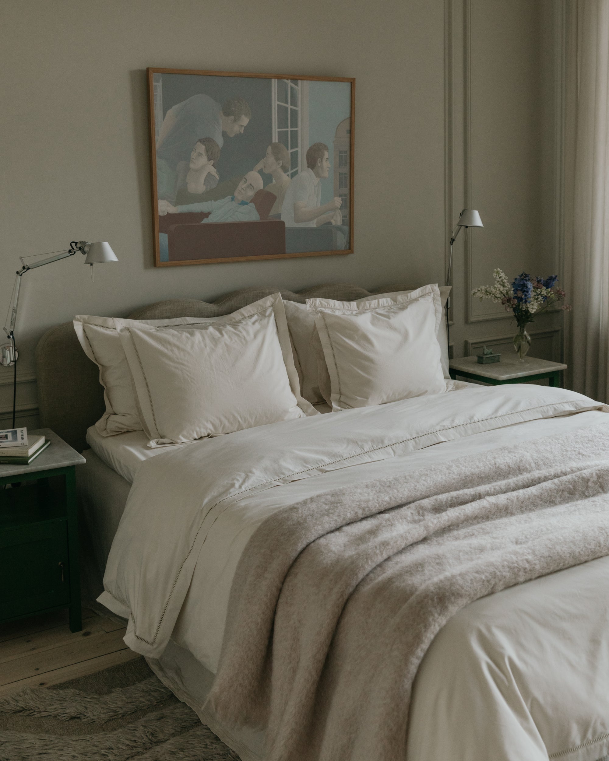 Ladder Lace Duvet Cover Double