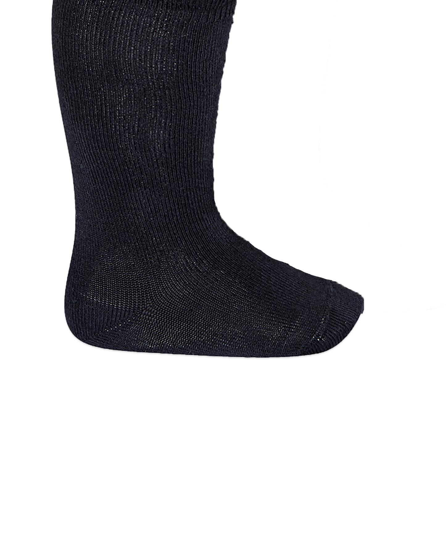 Knee Socks With Lace Edging Cuff Kids