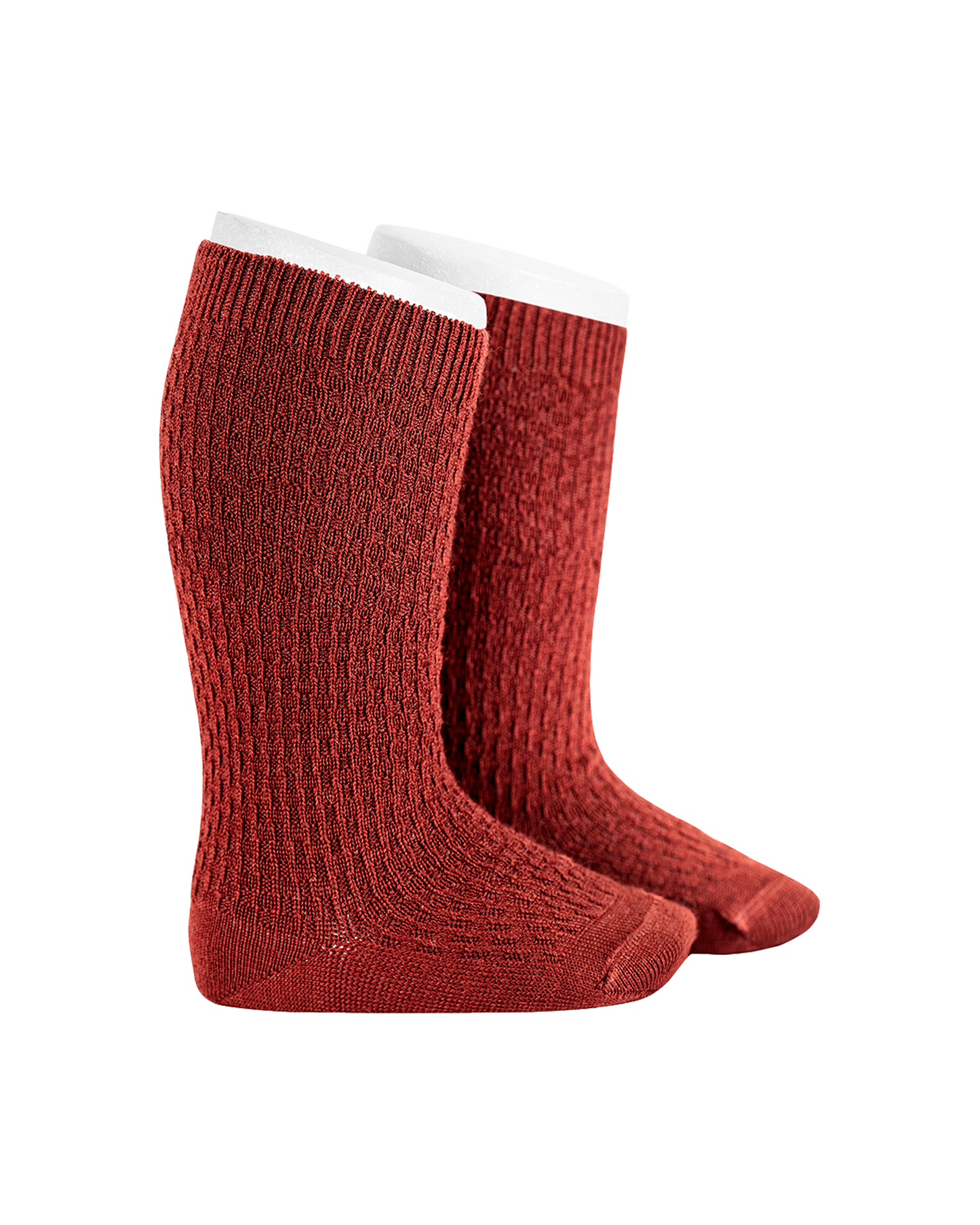 Merino Wool-Blend Patterned Knee Socks Kids