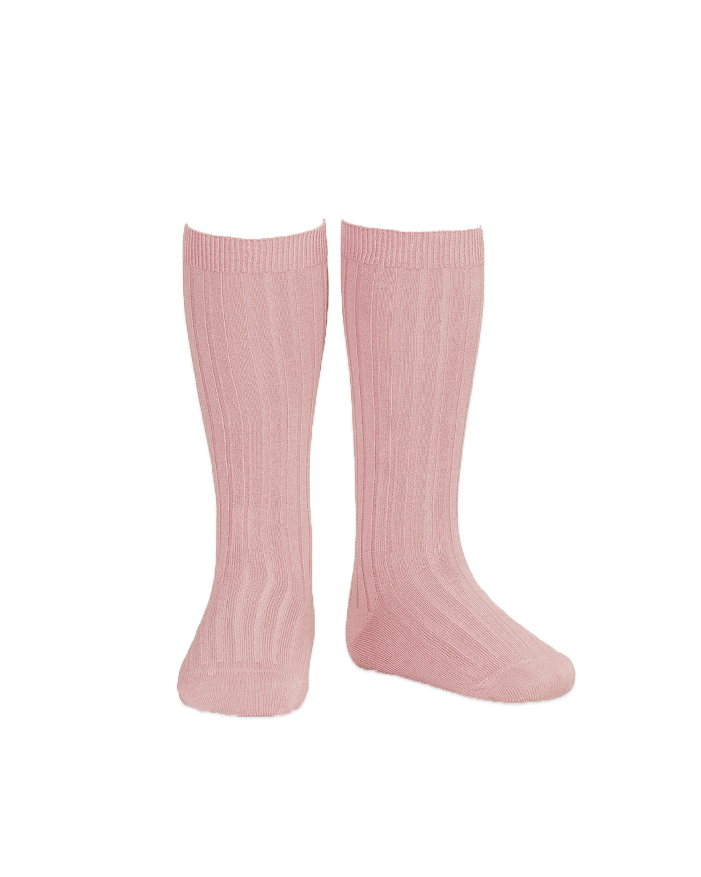 Basic Rib Knee High Socks Kids