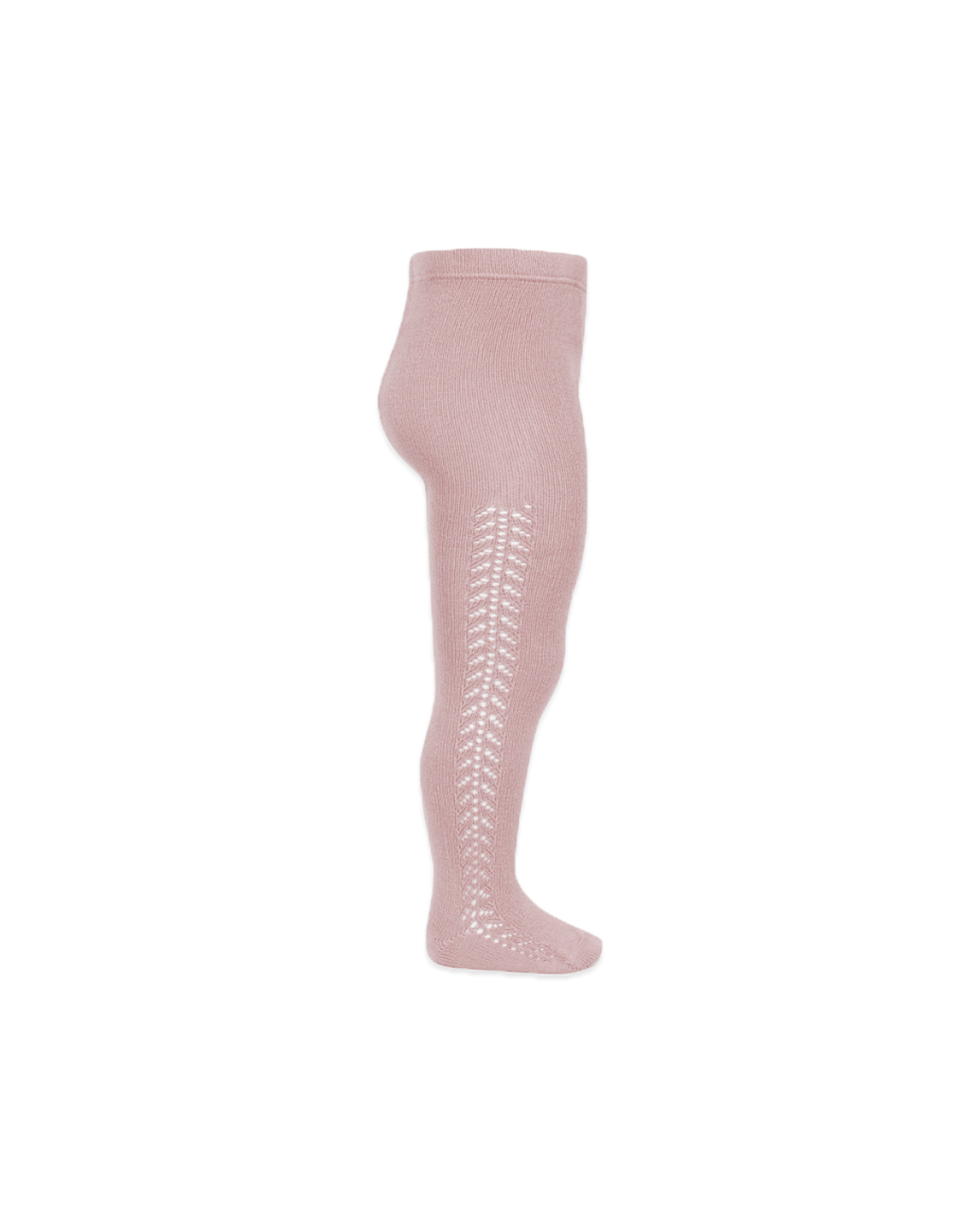 Warm Cotton Tights With Side Openwork Baby