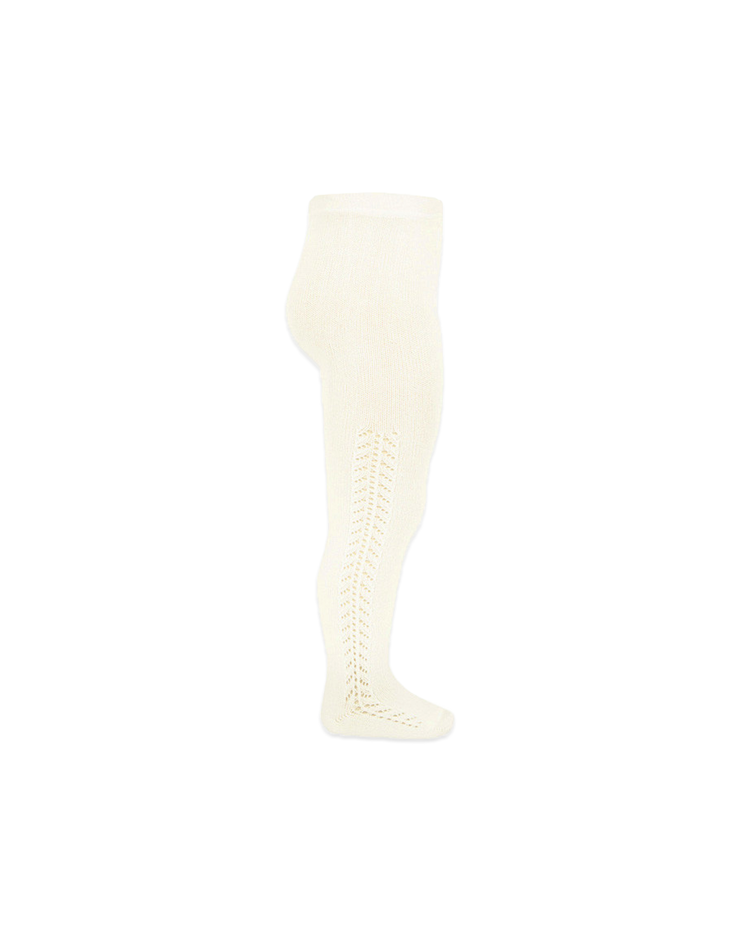 Warm Cotton Tights With Side Openwork Baby