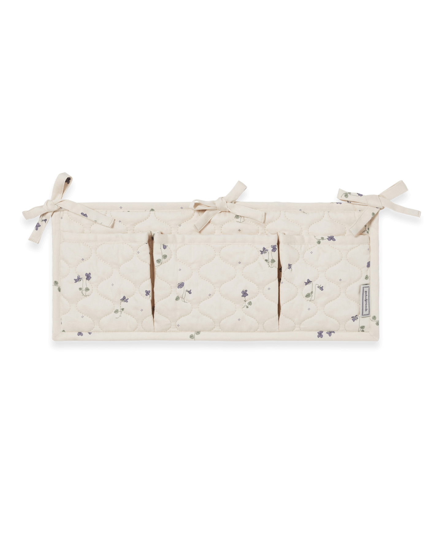 Satin Quilted Bed Pocket