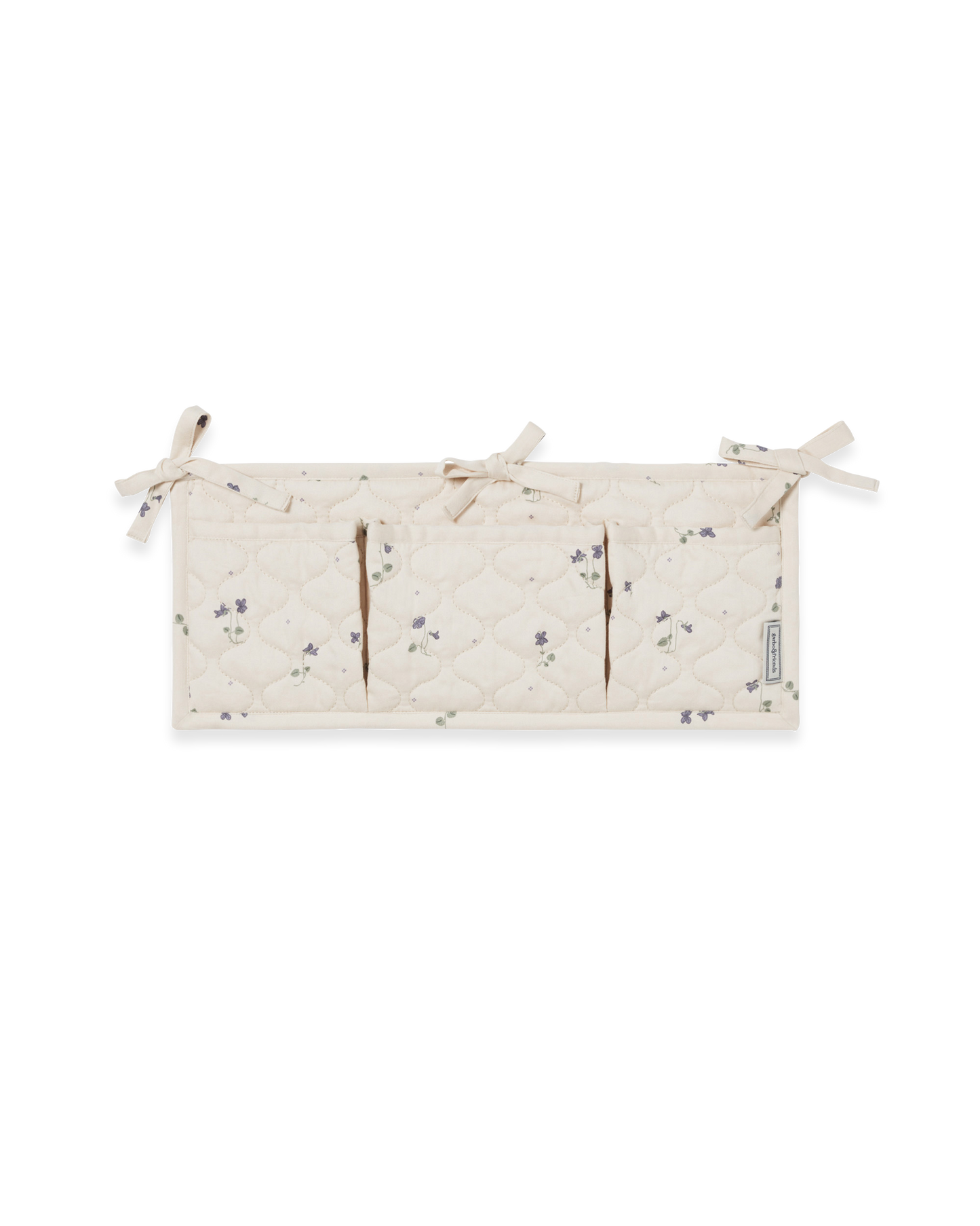 Satin Quilted Bed Pocket