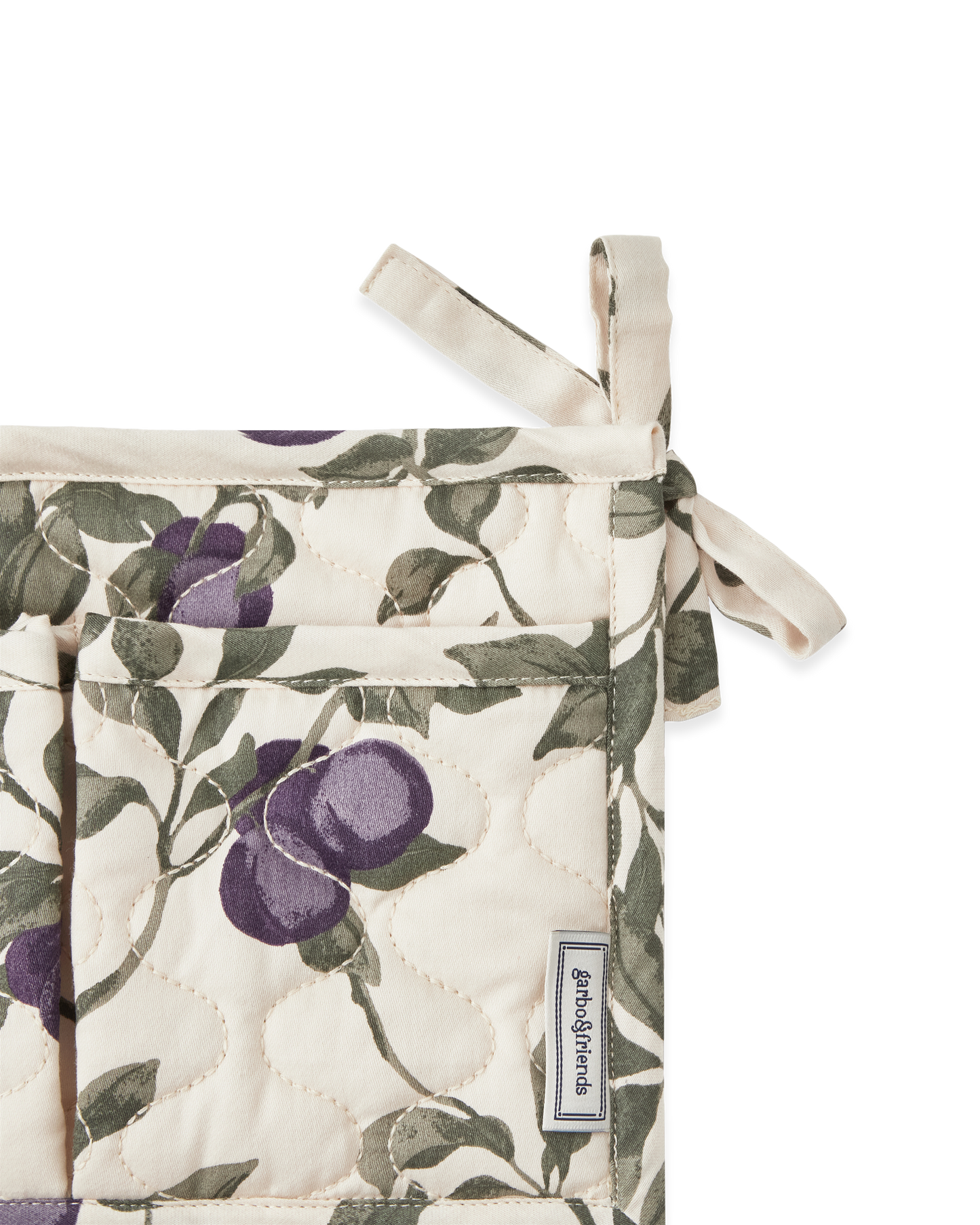 Satin Quilted Bed Pocket