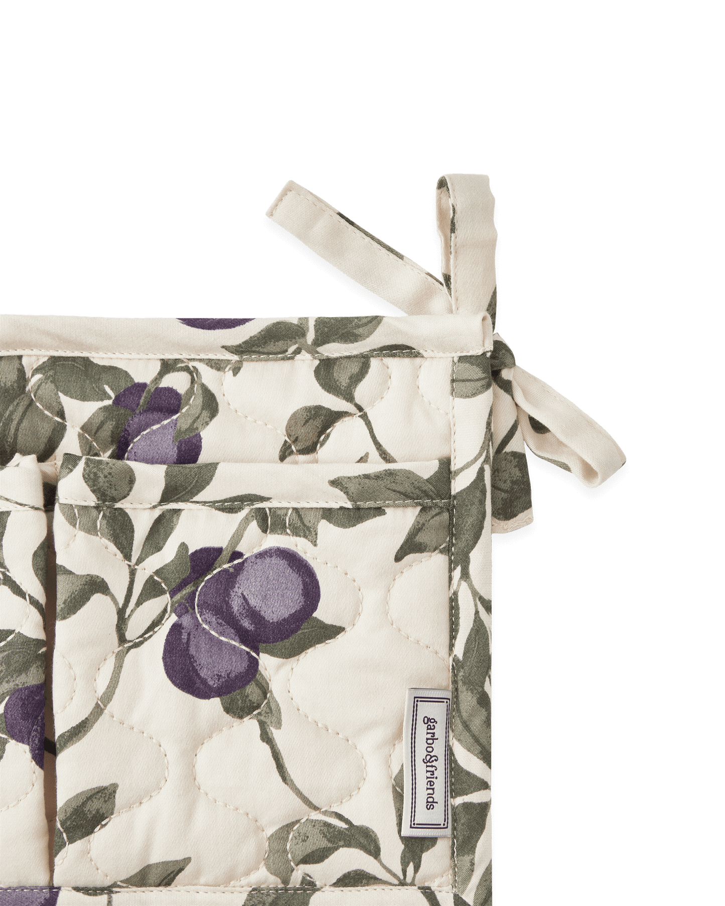 Satin Quilted Bed Pocket