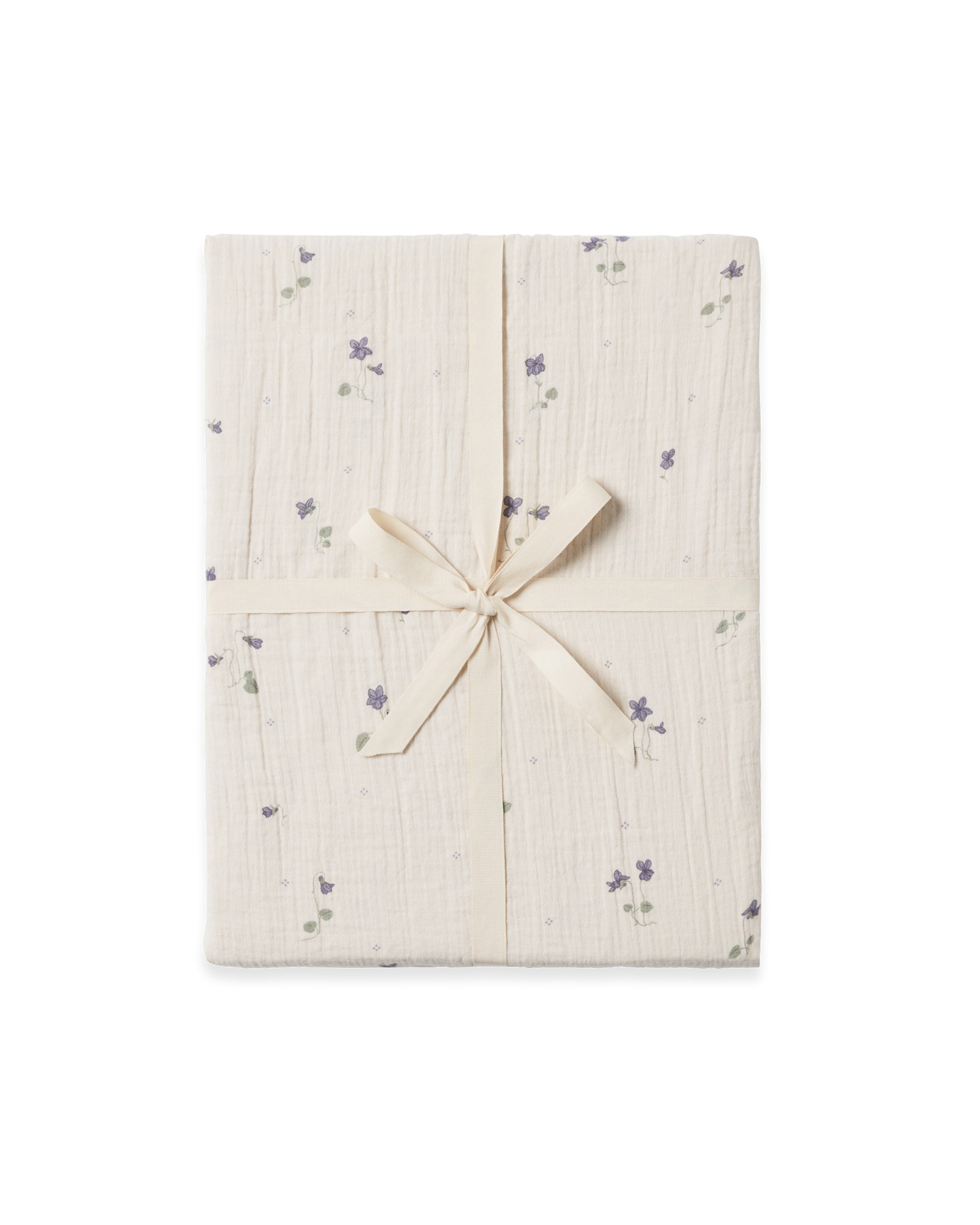 Muslin Fitted Sheet Double