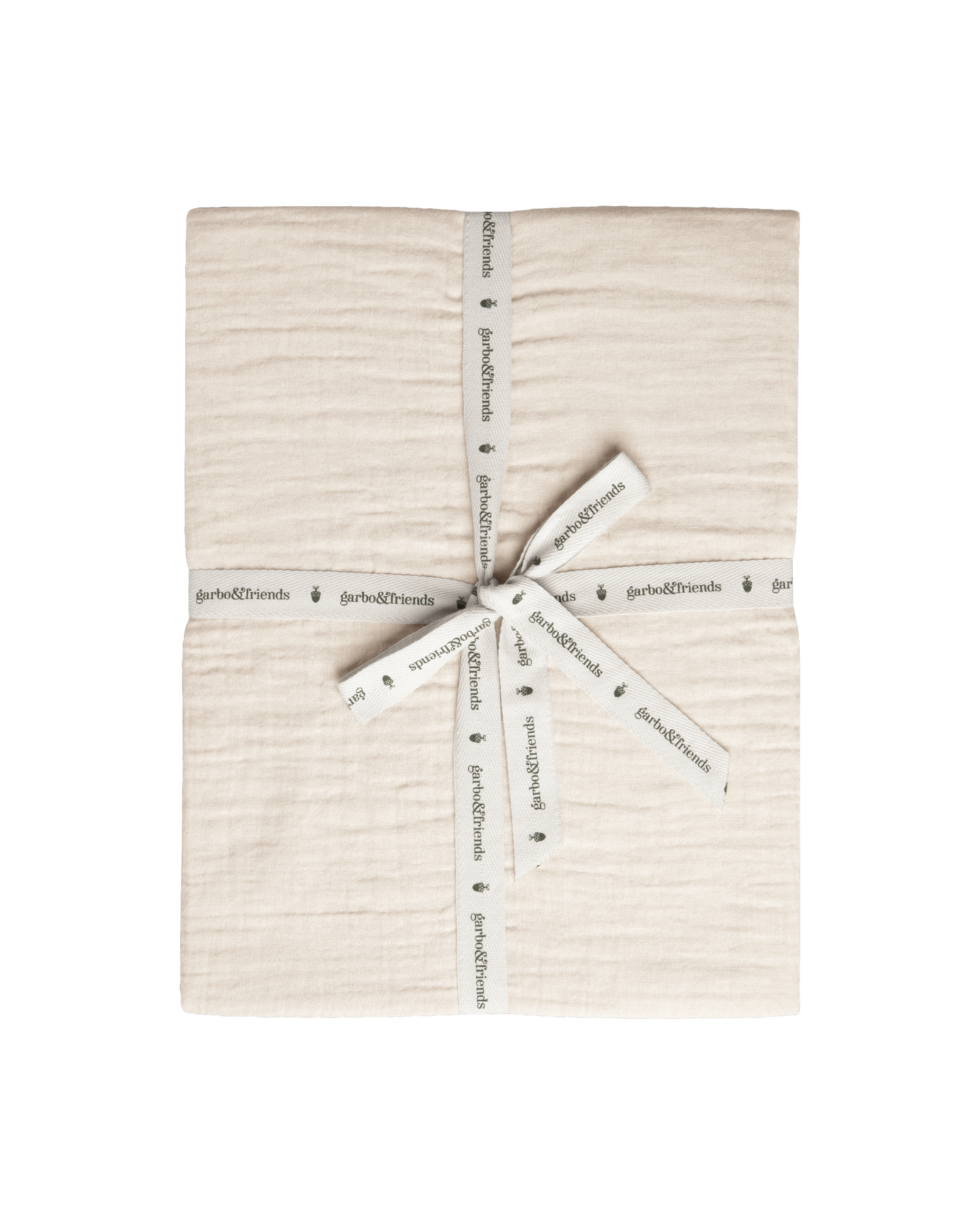 Muslin Fitted Sheet Single