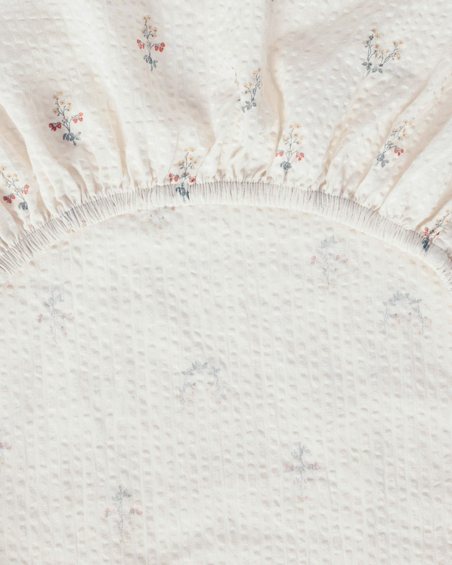 Seersucker Fitted Sheet Junior