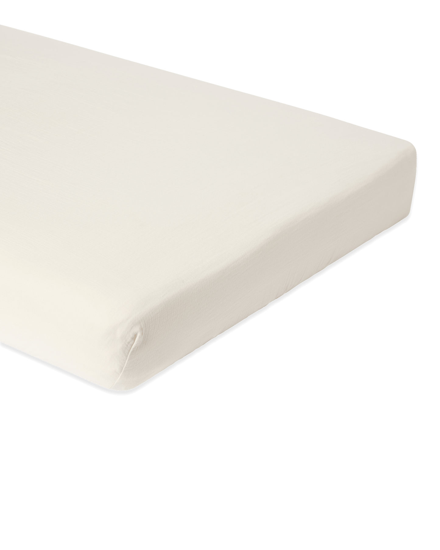 Muslin Fitted Sheet Single