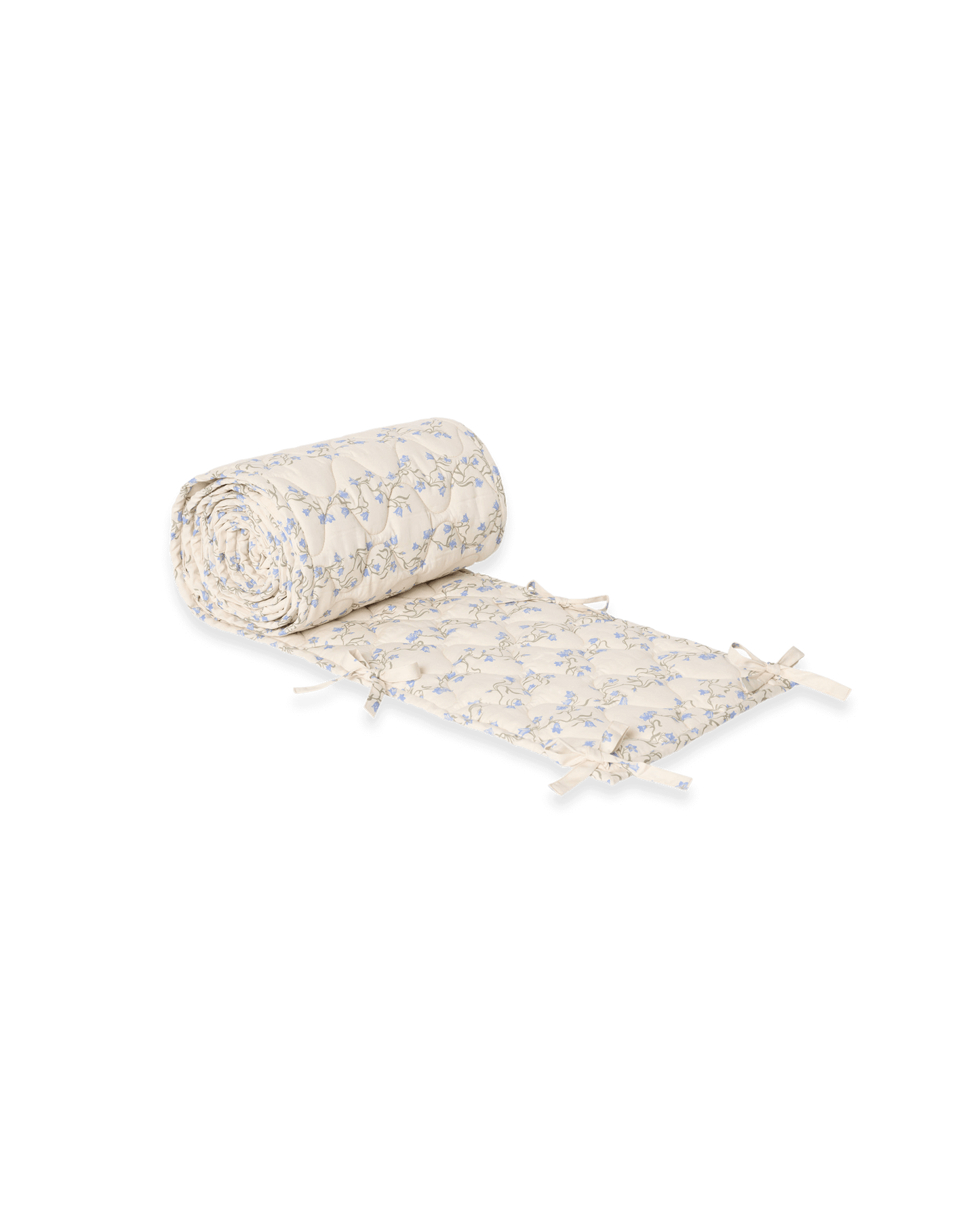 Quiltat Spjälsängsskydd