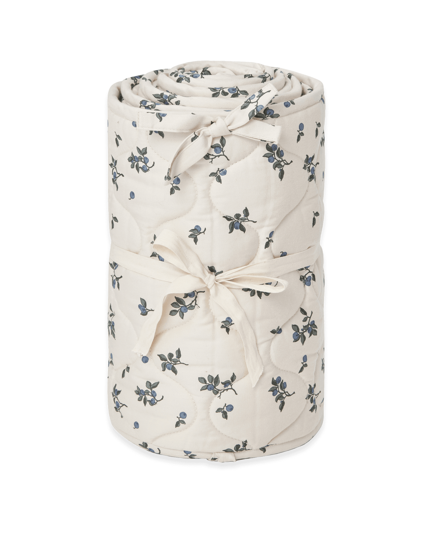 Satin Quilted Crib Bumper