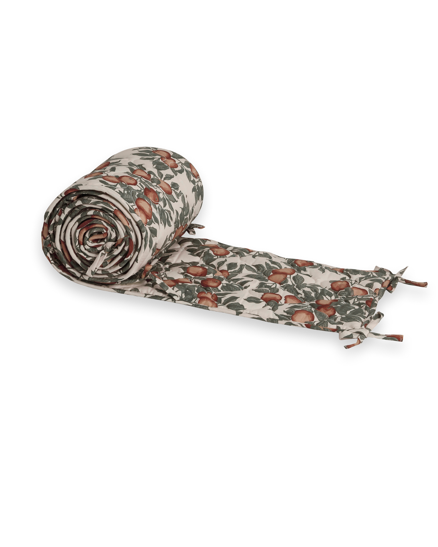 Satin Quilted Crib Bumper