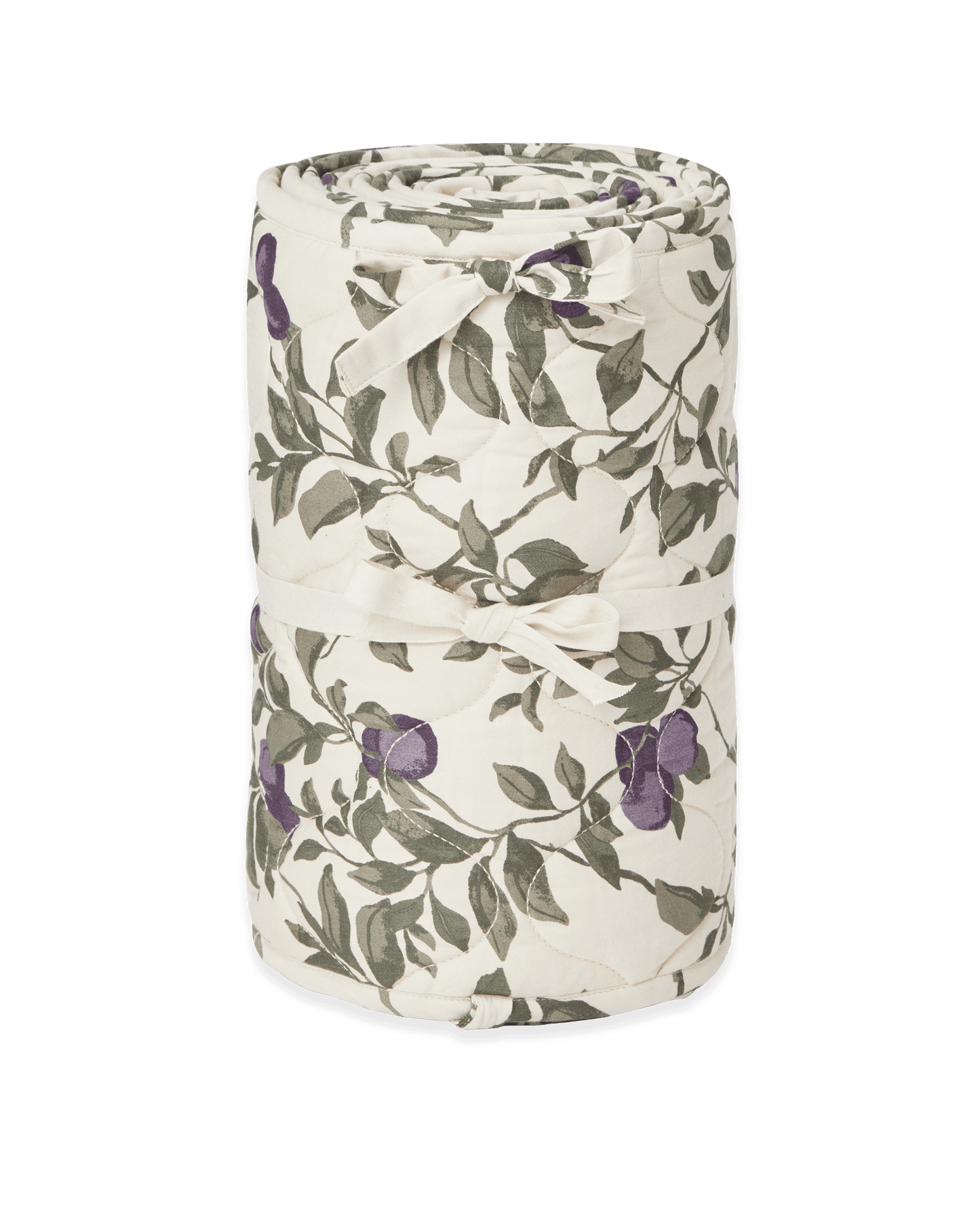 Satin Quilted Crib Bumper