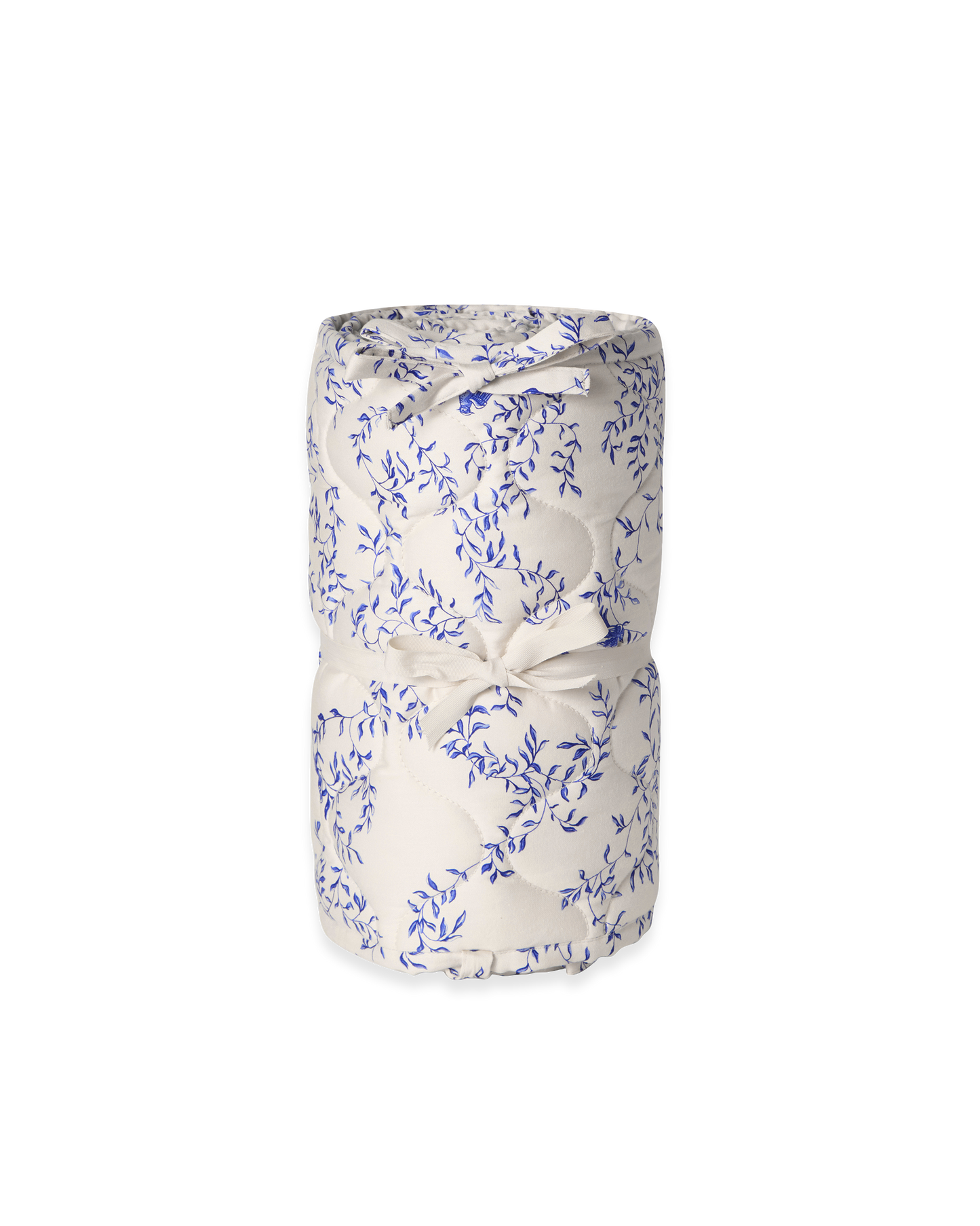 Satin Quilted Crib Bumper