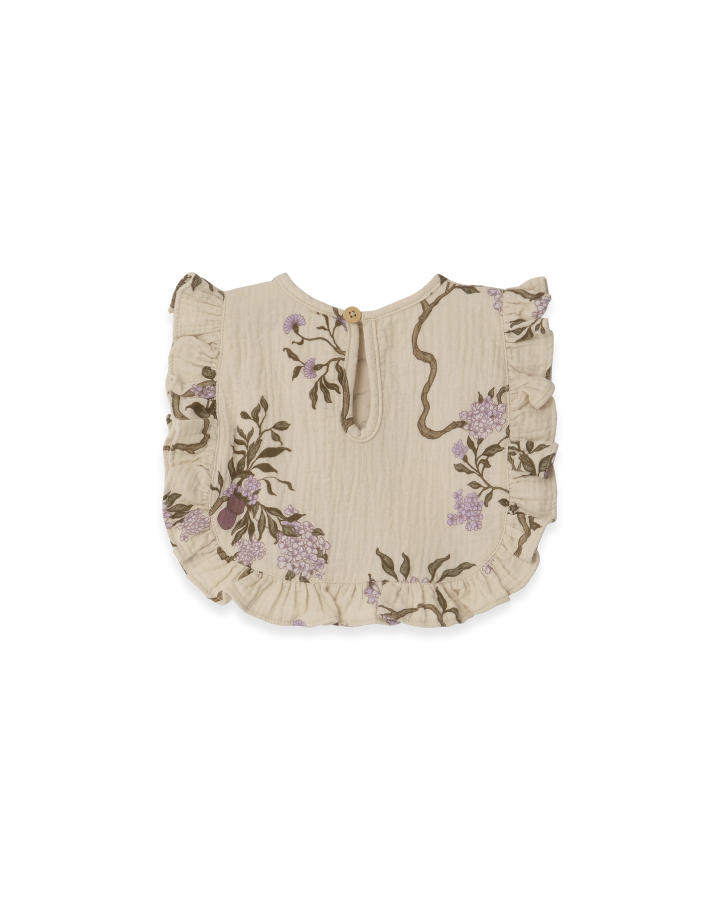 Muslin Frill Bib