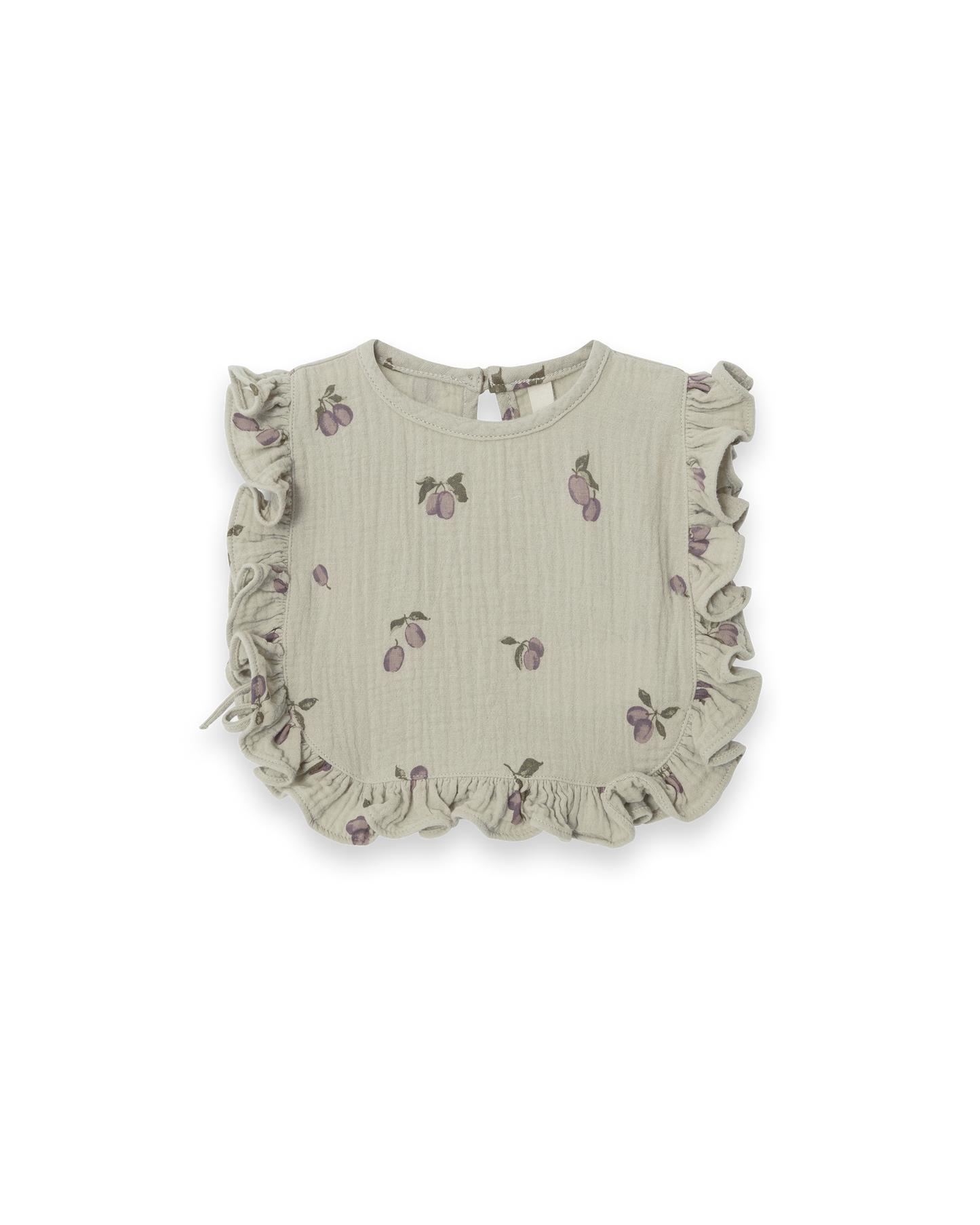 Muslin Frill Bib