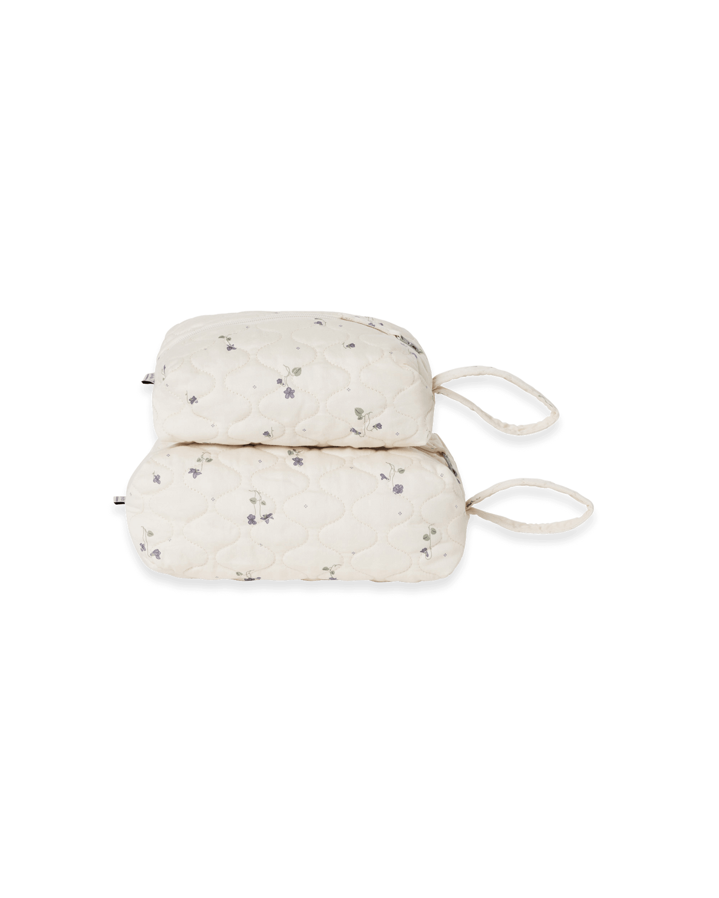 Satin Quilted Toiletry Bag Medium