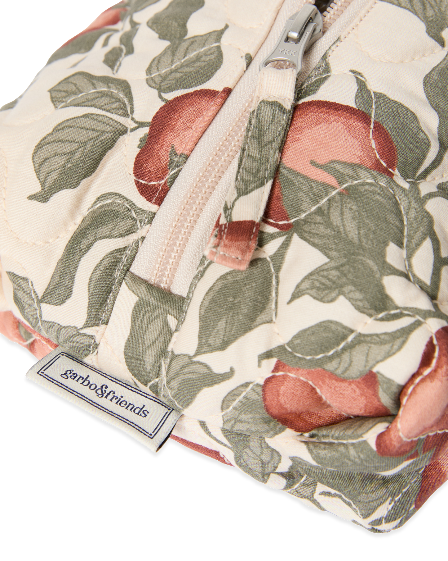 Satin Quilted Toiletry Bag Medium