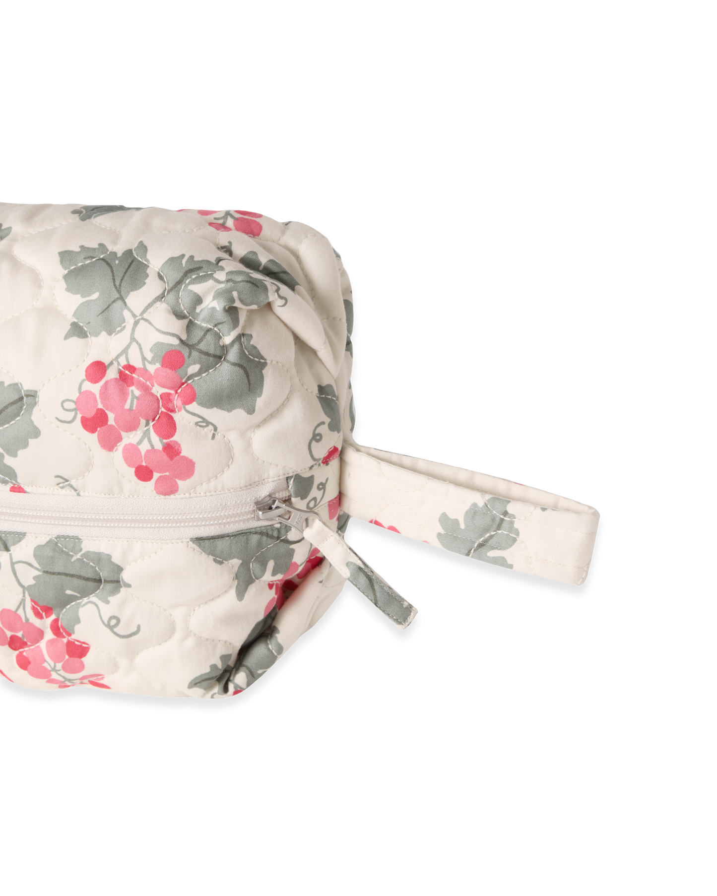 Satin Quilted Toiletry Bag Small